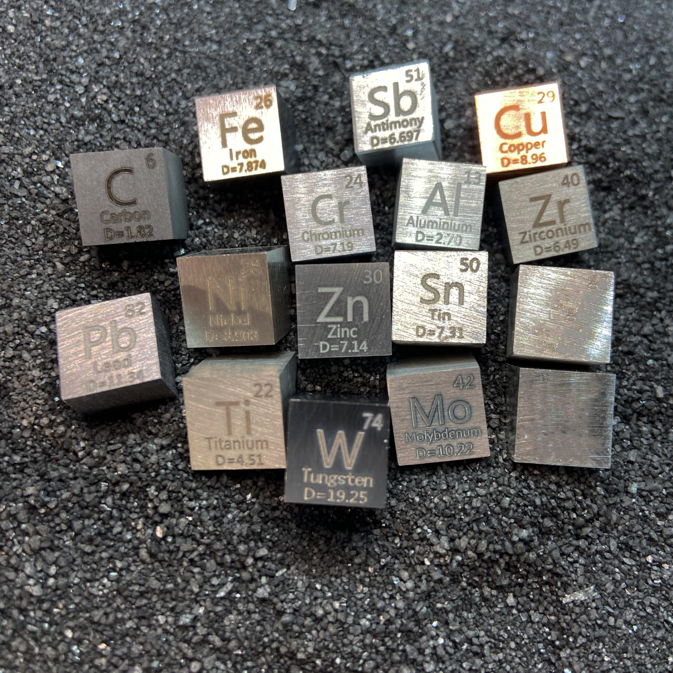 Amazon.co.jp: 金属元素キューブ15個 - 元素コレクションの周期表用