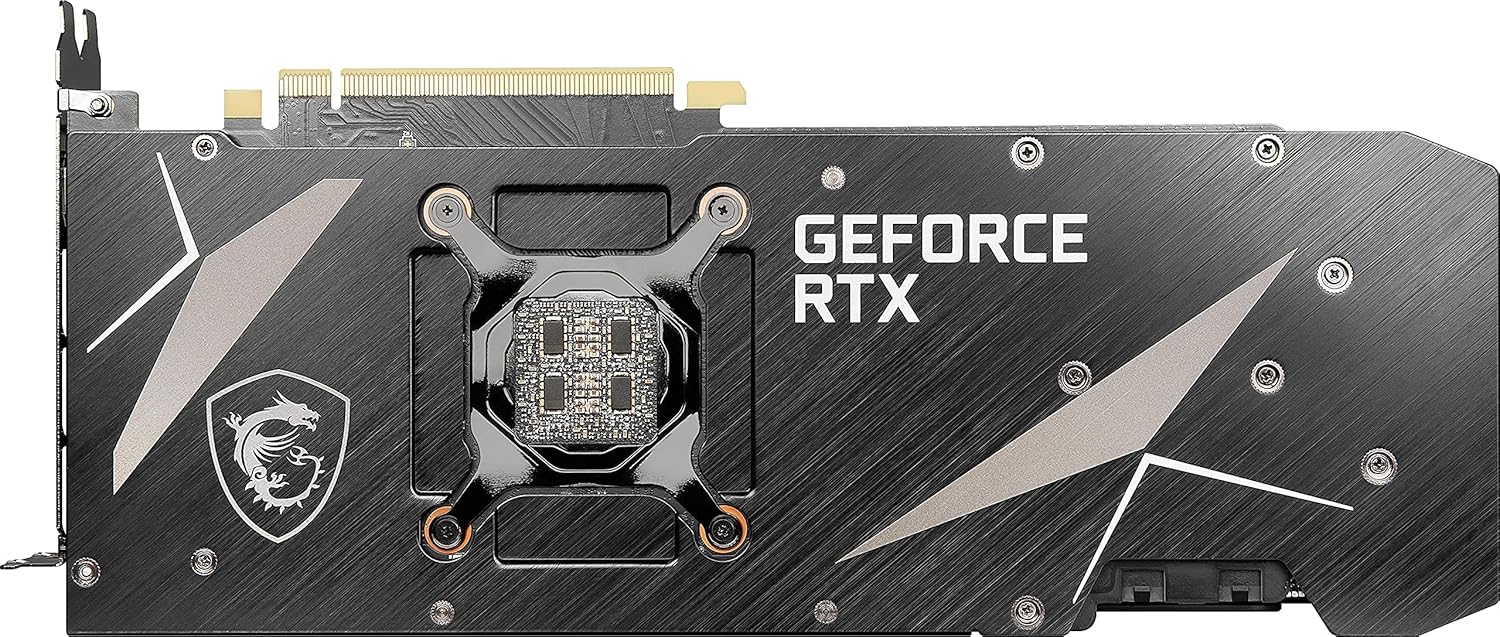 MSI Gaming GeForce RTX 3080 Ti Ventus 3X 12G OC - 12GB GDDR6X Graphic Card for PC Gaming, 320-Bit HDMI/DP, NVIDIA GPU, Tri-Frozr 2 Cooling, Ampere Architecture, Computer Video Graphics Card (Renewed)