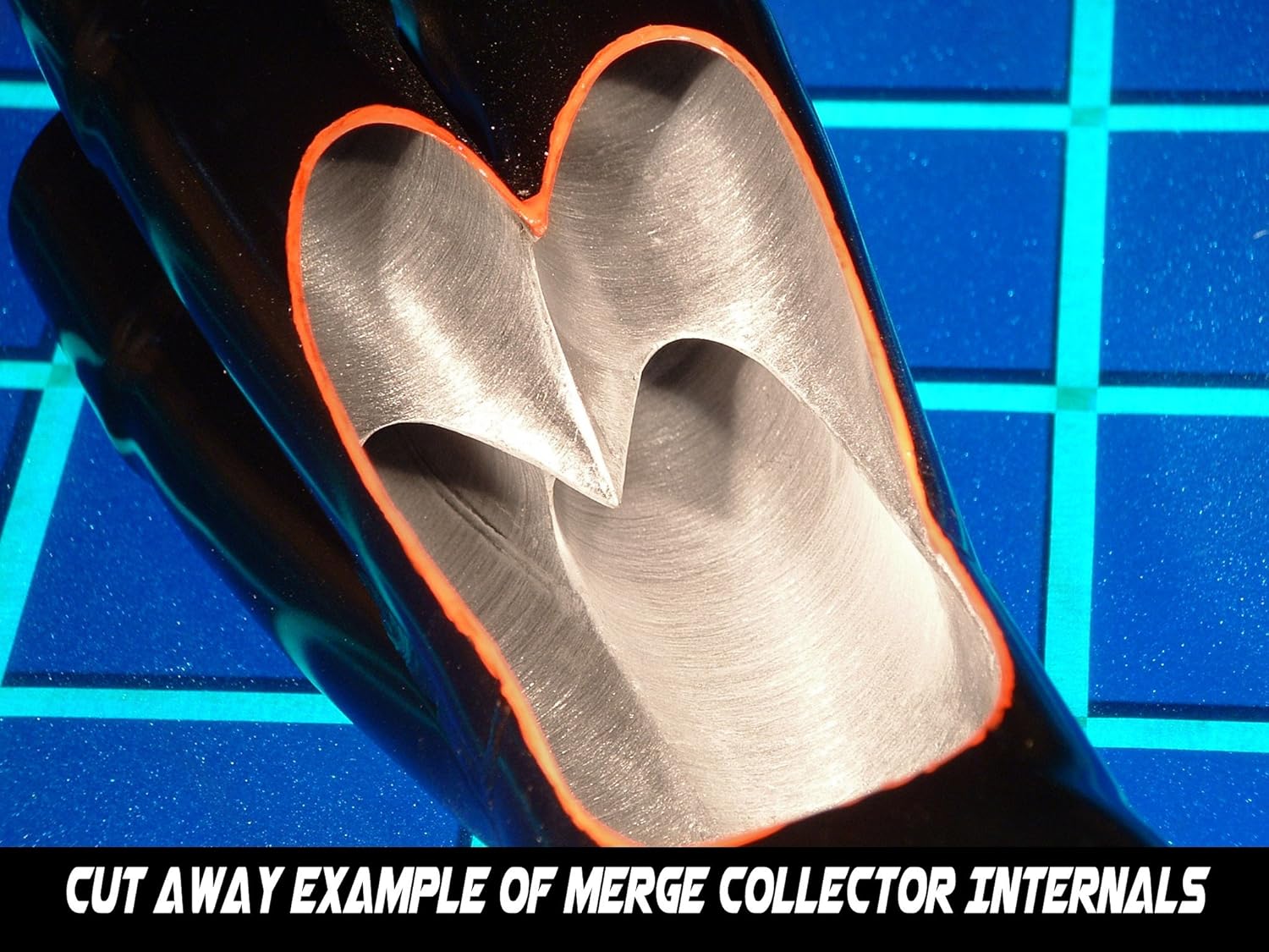 Stainless Headers Mfg. 4-1 Stainless Merge Collector 2.375" (2 3/8”) Inlet To 5” Outlet- American Made