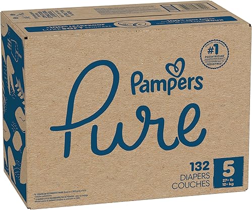 Vista 113 de Pampers Pure Protection - Pañales prémium desechables e hipoalergénicos para bebé, talla 3, 66