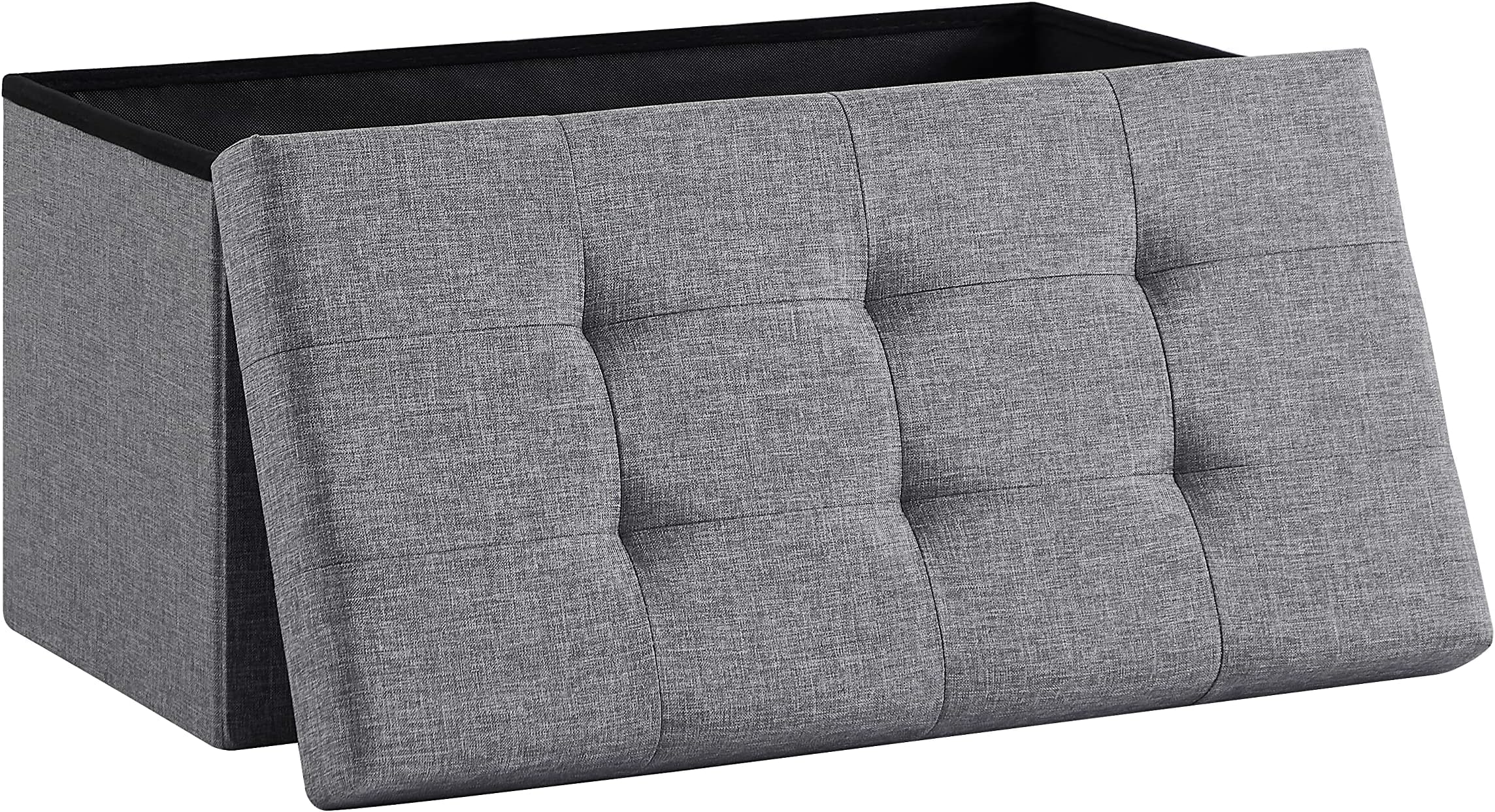 Perl Samt Sitzbank - Massivholz Bank Mit Schwammpolster Für Eingang & Wohnzimmer