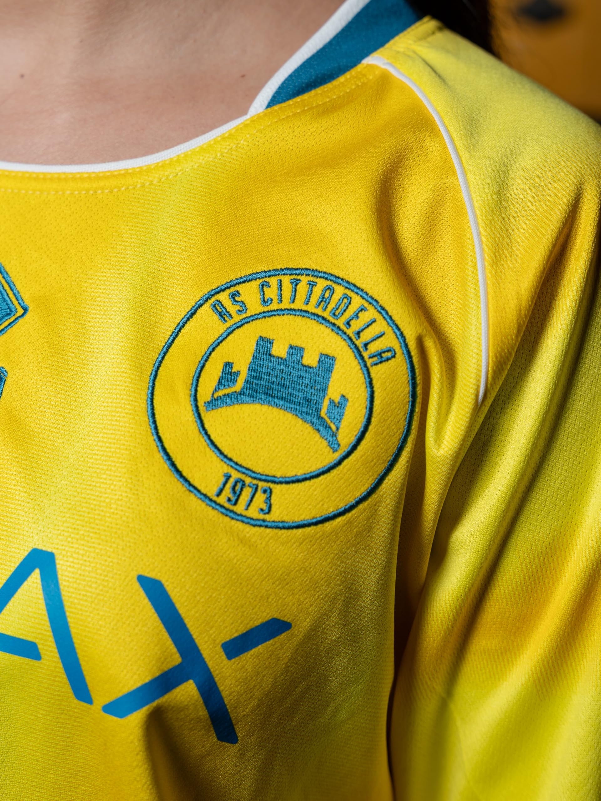 Maglia Calcio Uomo Third 2024/25, Terza Maglia Calcio Personalizzabile, Ufficiale Errea Uomo per Cittadella Calcio