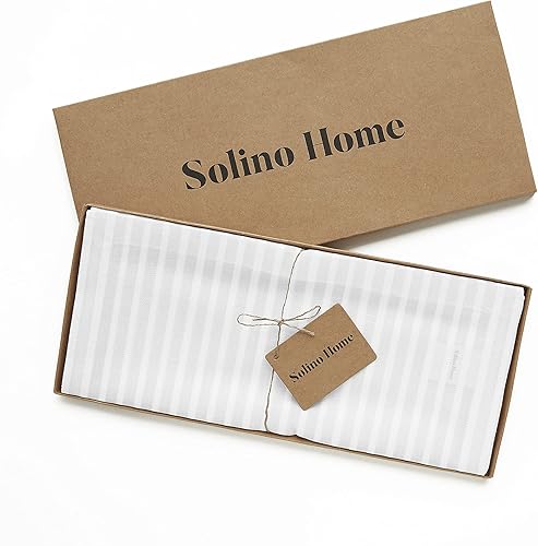 Miniatura 4 de Solino Home Camino de mesa de lino de 14 x 60 pulgadas - Camino de mesa blanco Liana de lino y algodón - Camino de mesa de tela lavable Zoe - Hecho