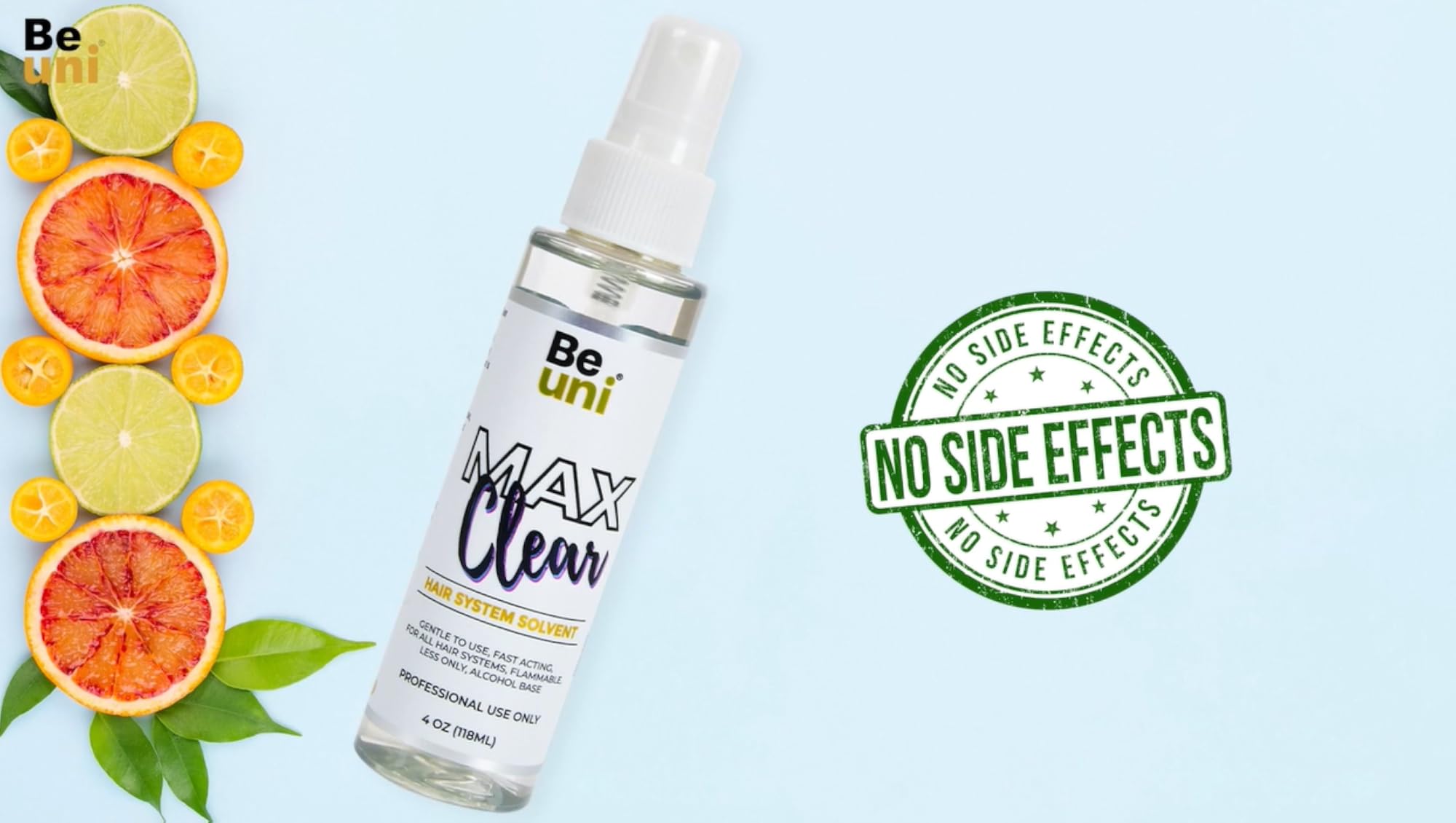 Hair Patch Adhesive Remover Spray, Citrus Flavour