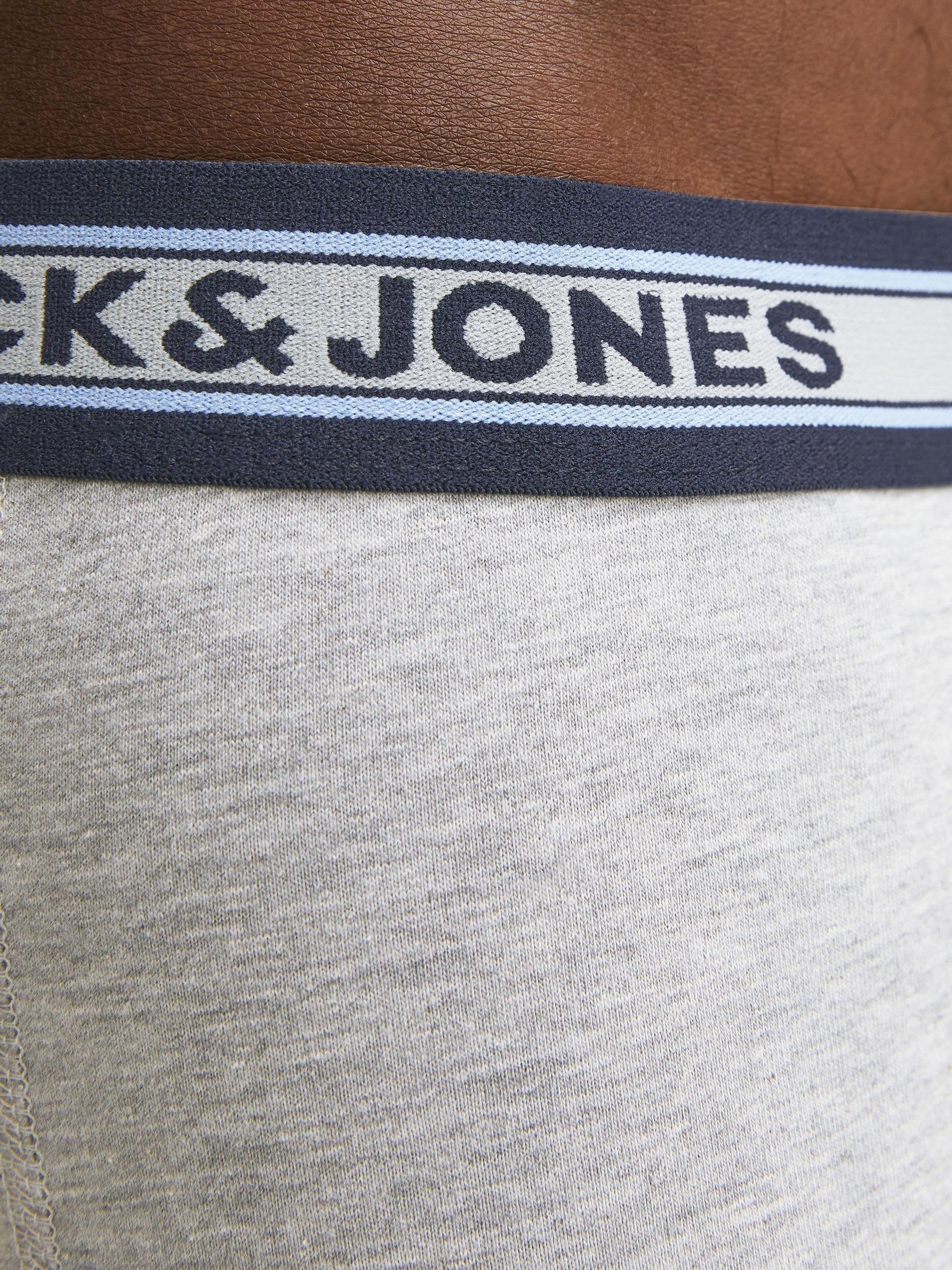 JACK & JONES Bokserki męskie (10 sztuk), szary, S