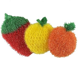 Say & Sincere Multi-Use Non-scratch Scrubber Dish Sponge, 3 Pieces