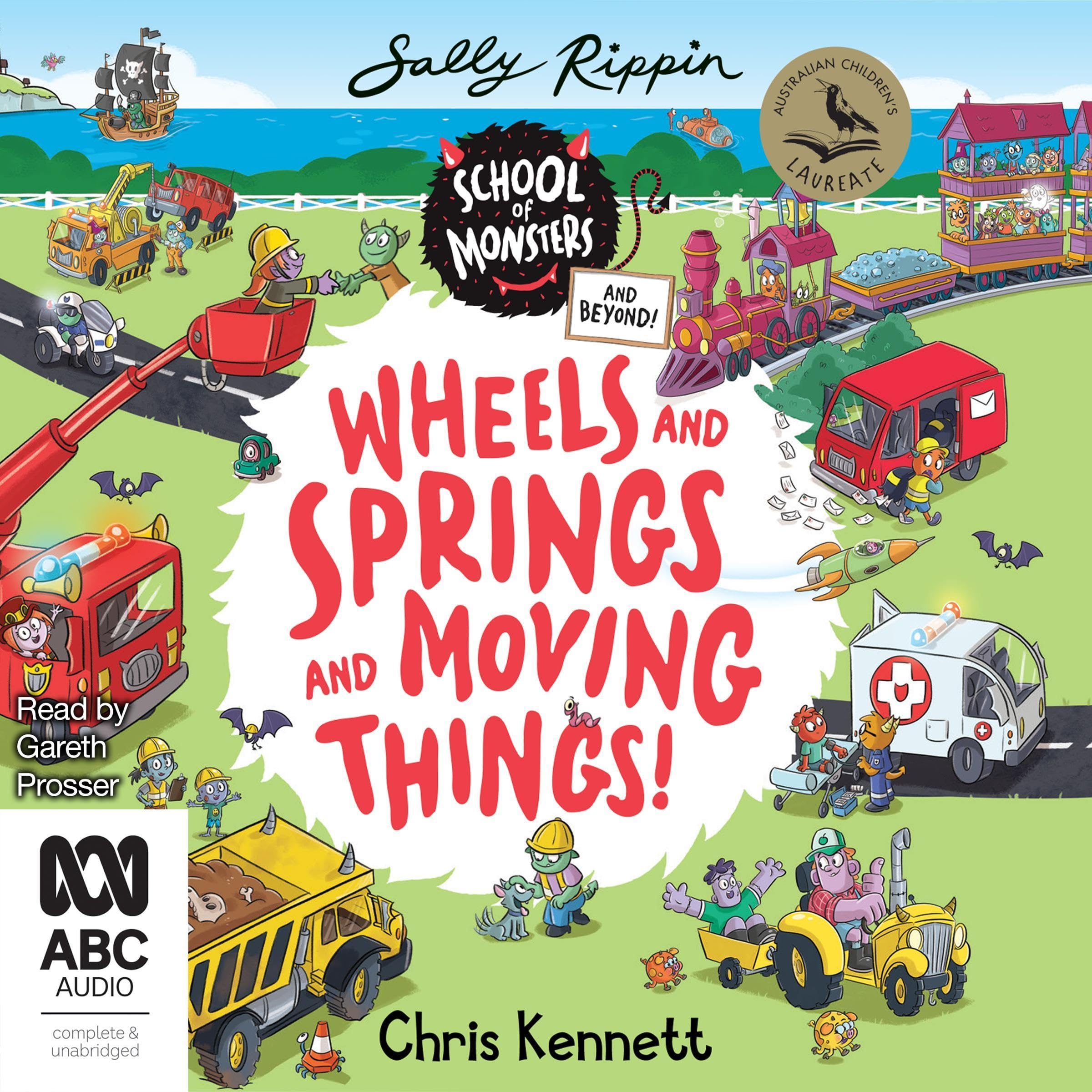 Cover art for Wheels and Springs and Moving Things