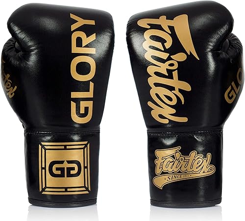 Miniatura 32 de Guantes de entrenamiento Fairtex Glory - Guantes de boxeo y MMA de cuero premium | Hechos a mano en Tailandia - Relleno de espuma absorbente de
