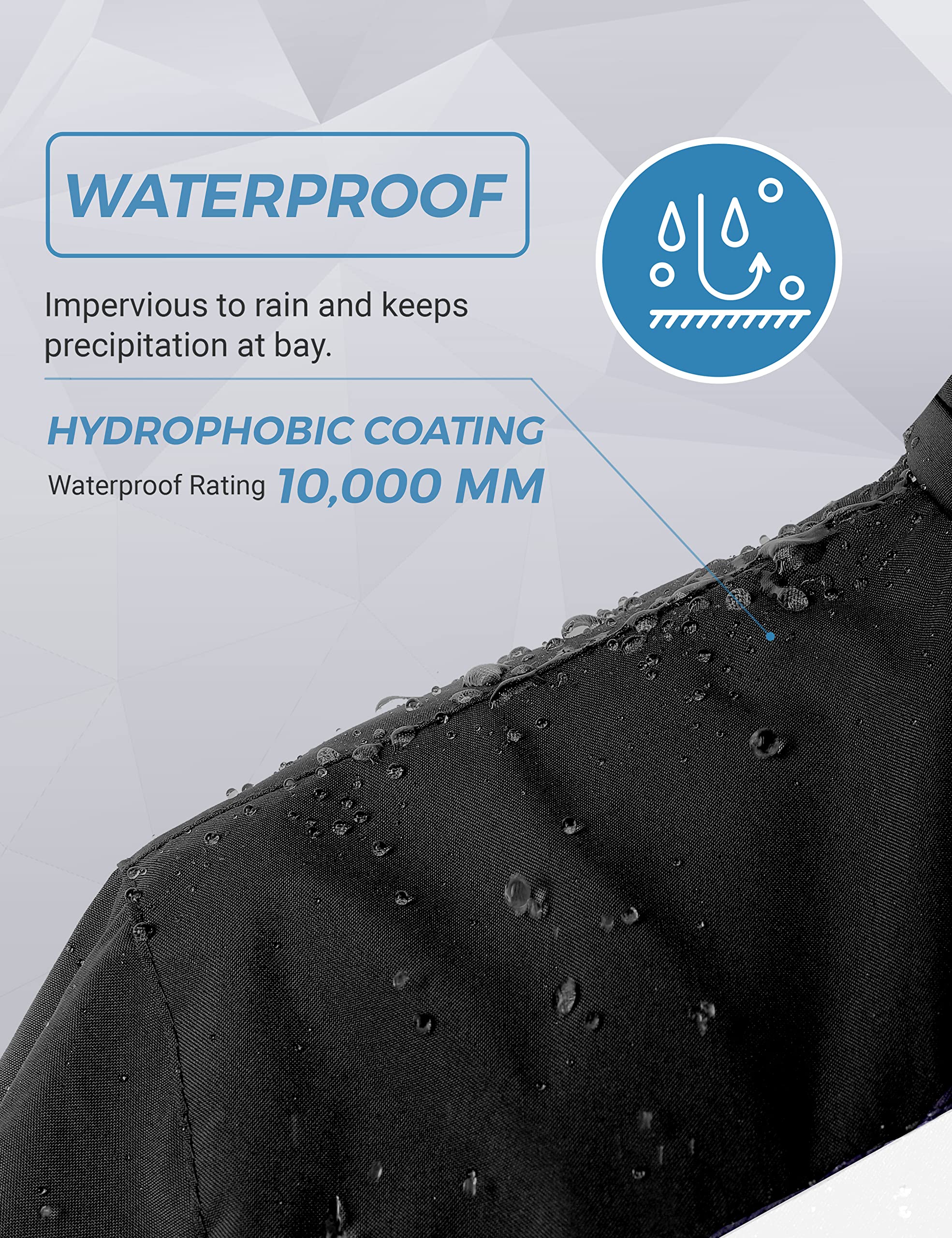 Wantdo Giacca da Sci Montagna Calda Invernale Parka da Neve Imbottita Cappotto da Snowboard in Pile Giubbotto con Cappuccio Impermeabile Uomo