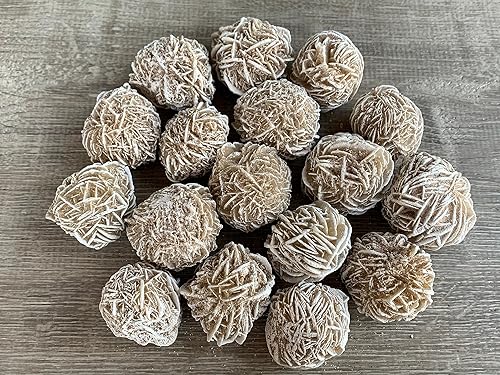 Miniatura 2 de GAF TREASURES Cristales de rosa del desierto crudos al por mayor, piedra natural de rosa del desierto, cristales naturales de rosa del desierto,