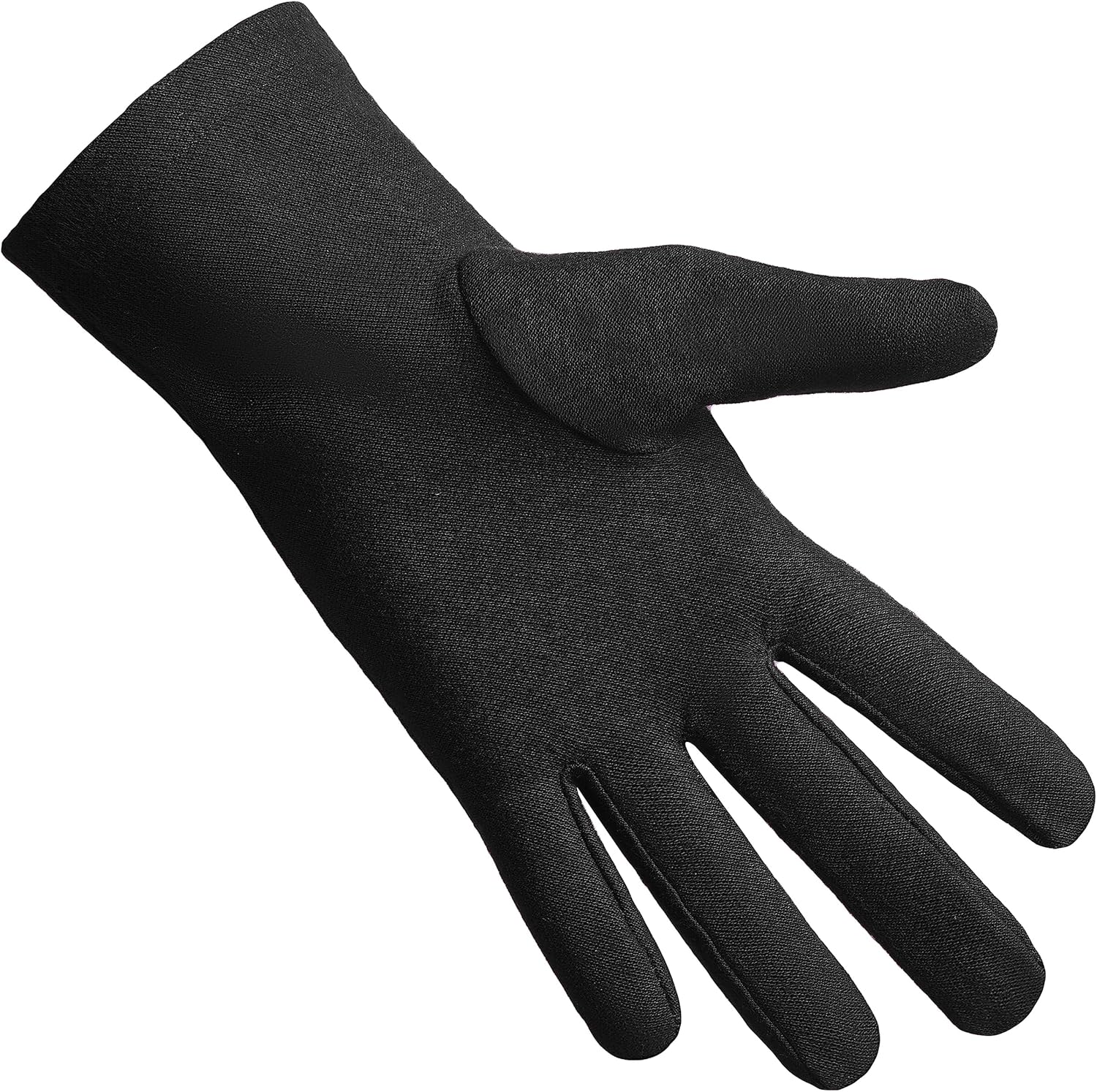 BRICKS MASONS Knights Templar Commandery Glove - Black Patch With Purple Emblem - L