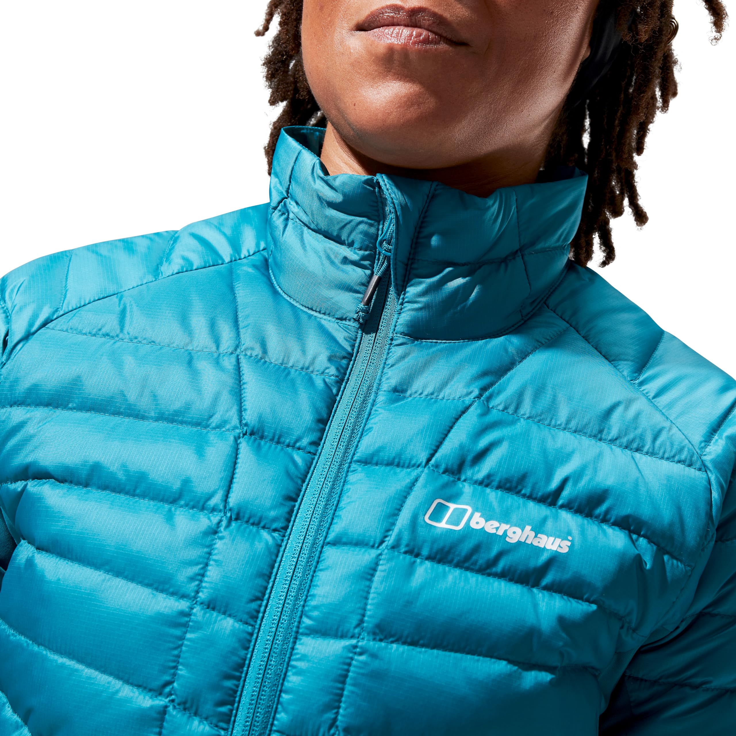 Berghaus Damen Tephra Stretch Reflect 2.0 Wattierte Daunenjacke | Schmeichelhafte Stretch-Passform| Leicht | Verstaubar | Pufferjacke Jacke