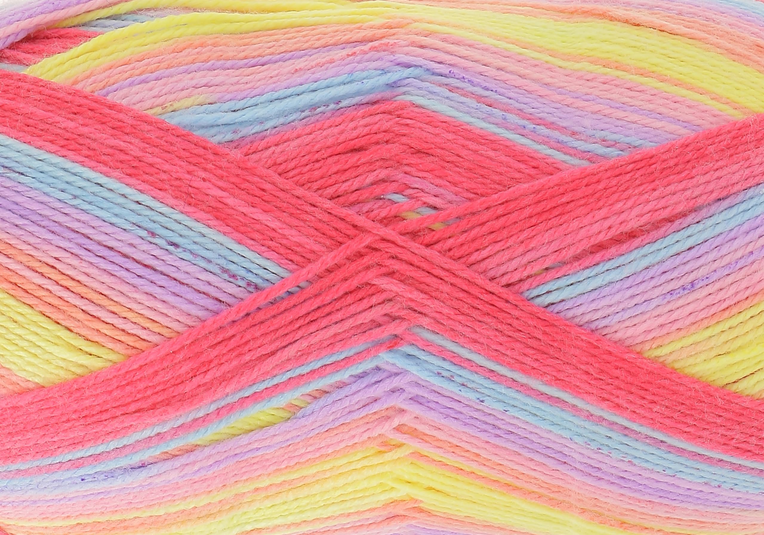 King Cole Tropical Beaches 200G DK Knitting Crochet Yarn (Sunset Beach 4852)