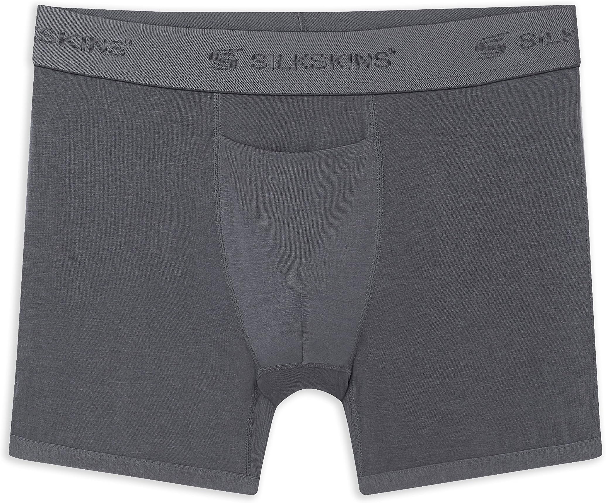 Terramar Men's Inseam Boxer Briefs with Fly