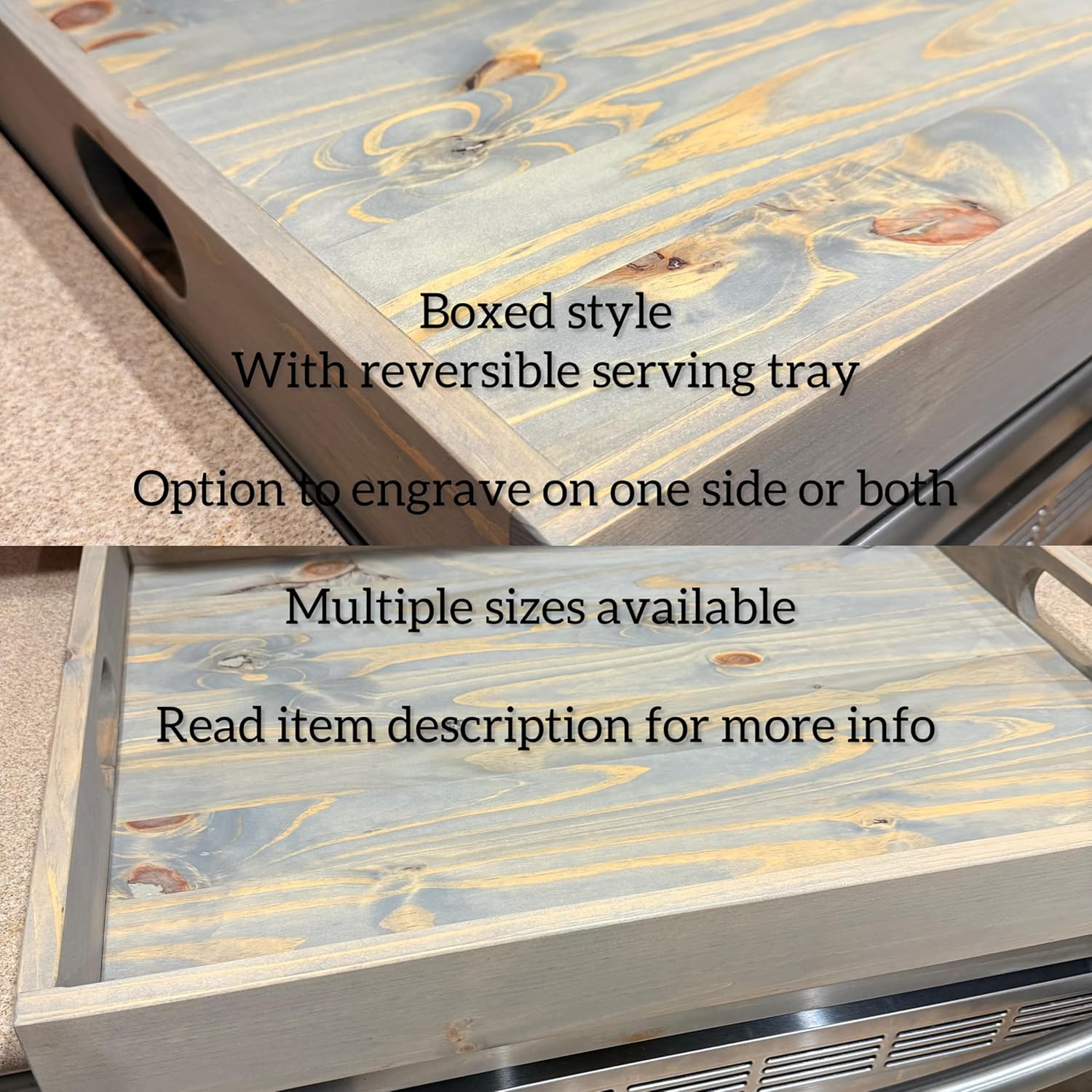 Personalized wooden stove cover for gas and electric stoves