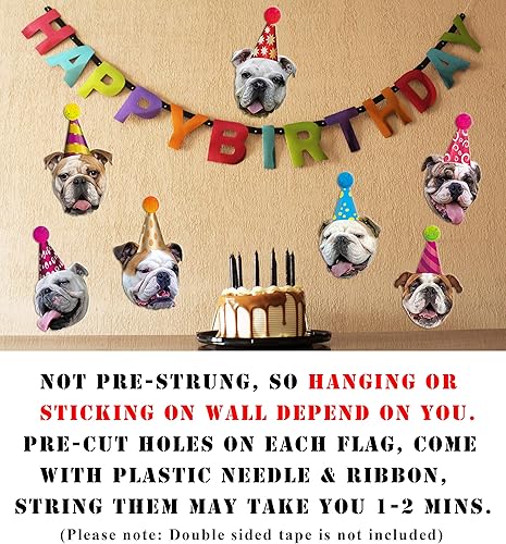 Miniatura 2 de Silvima - Letrero para fiesta de Happy Birthday (Feliz cumpleaños).