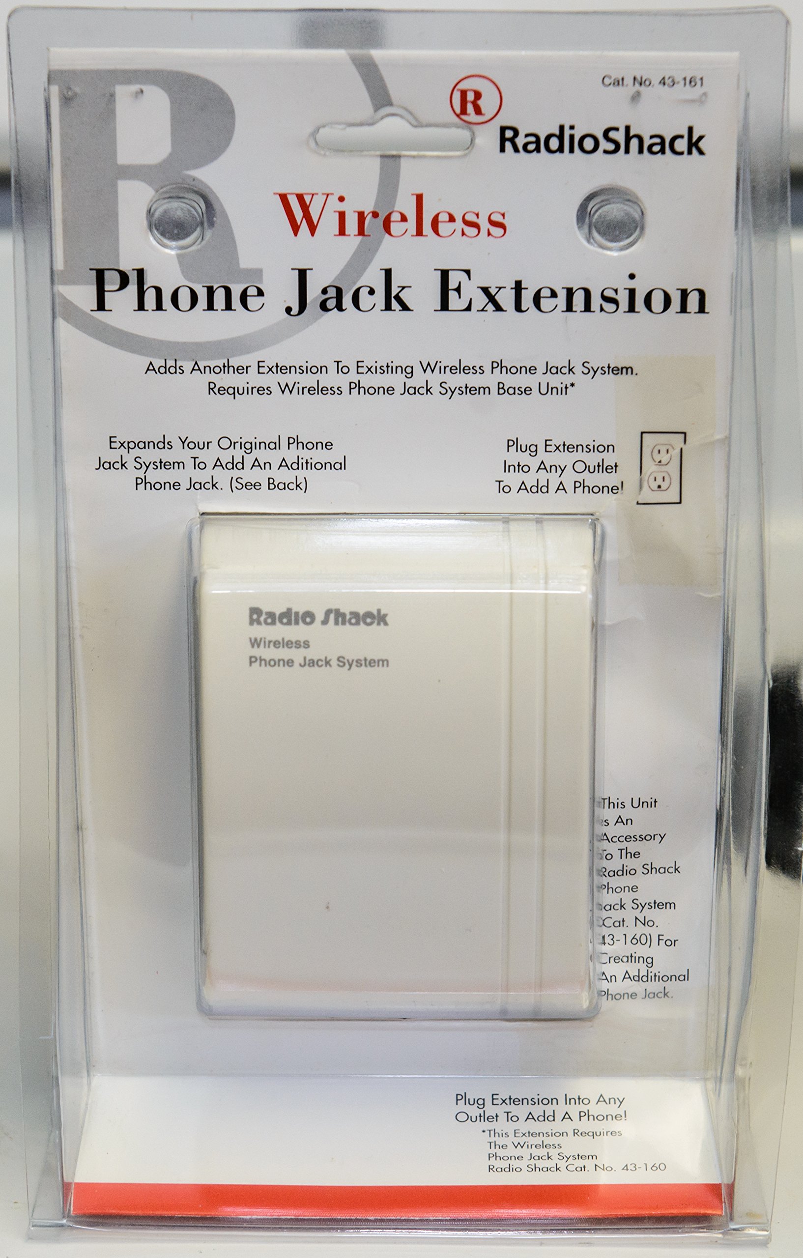 Amazon.co.jp: RADIO SHACK 43-161 ワイヤレス電話ジャック延長