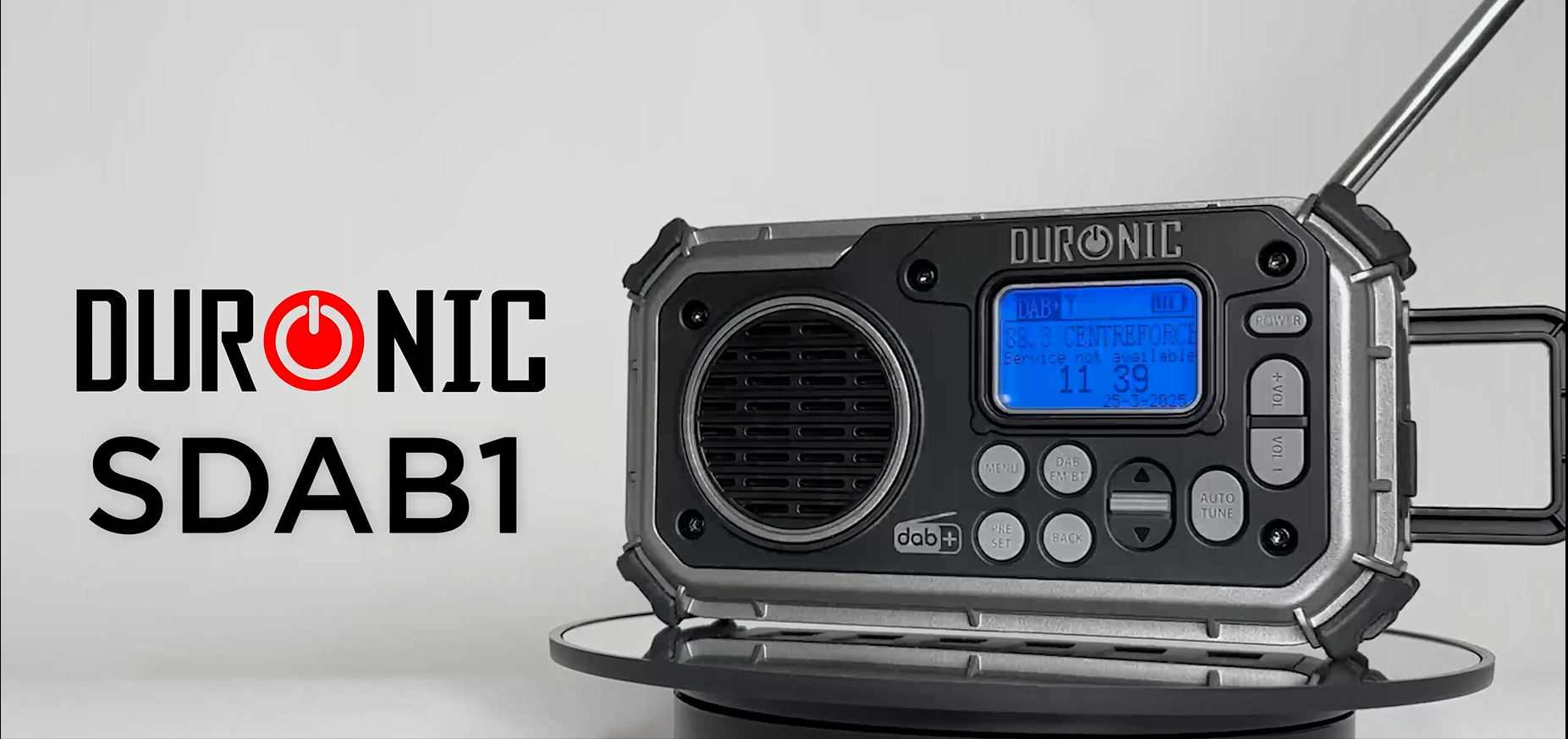 Radio Portatile DAB/DAB+ E FM Con Bluetooth 5.3, Solare, A Manovella, Batteria 4000mAh, Torcia E SOS – Perfetta Per Emergenze