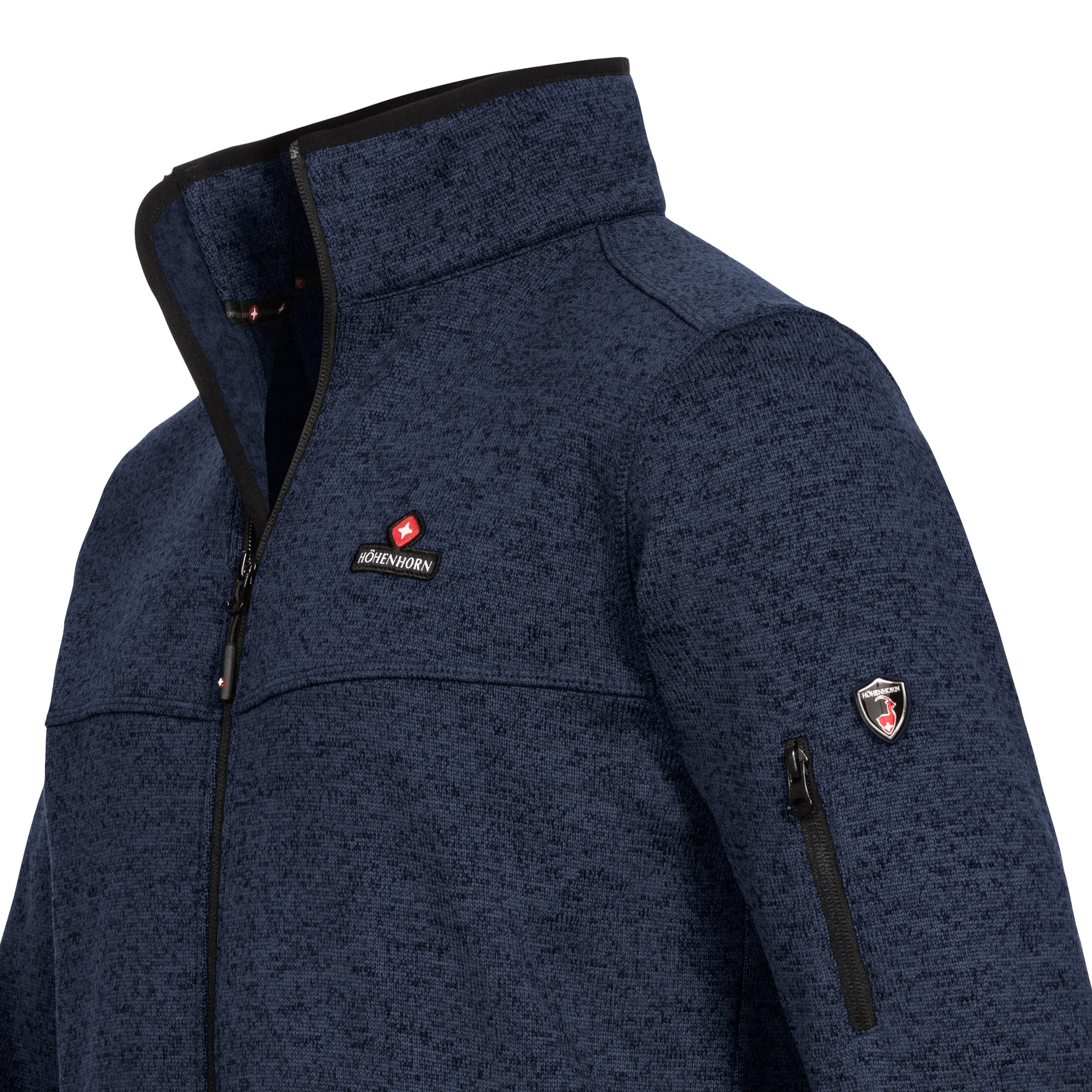 Höhenhorn Badus Eigler Veste polaire pour hommes Outdoor Full Zip Trekking