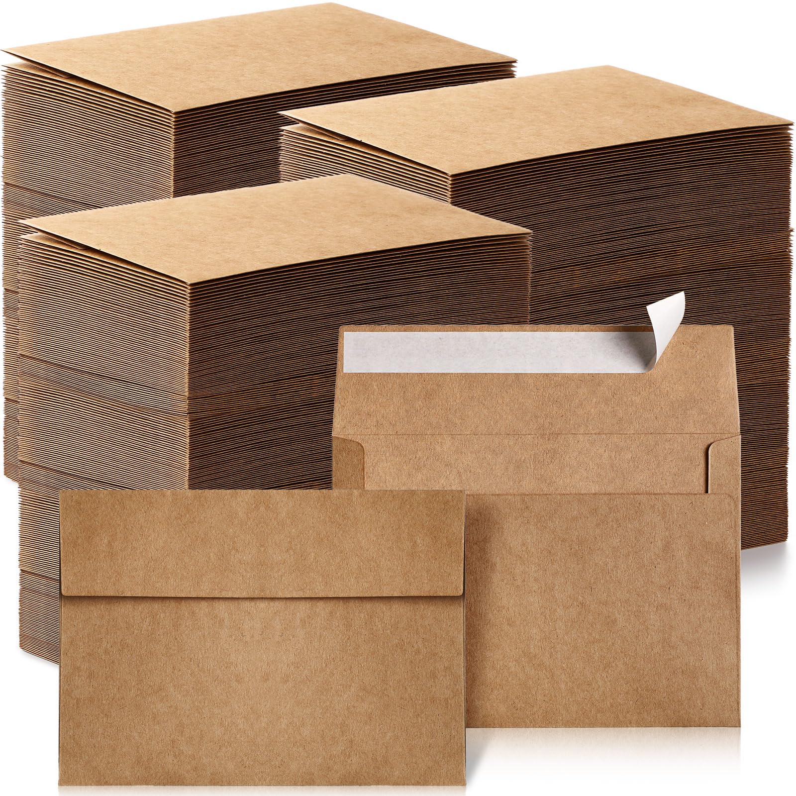 Fainne Kraft Envelopes for Invitation, A4, 4.25 x 6.25 in, 1200 Pack