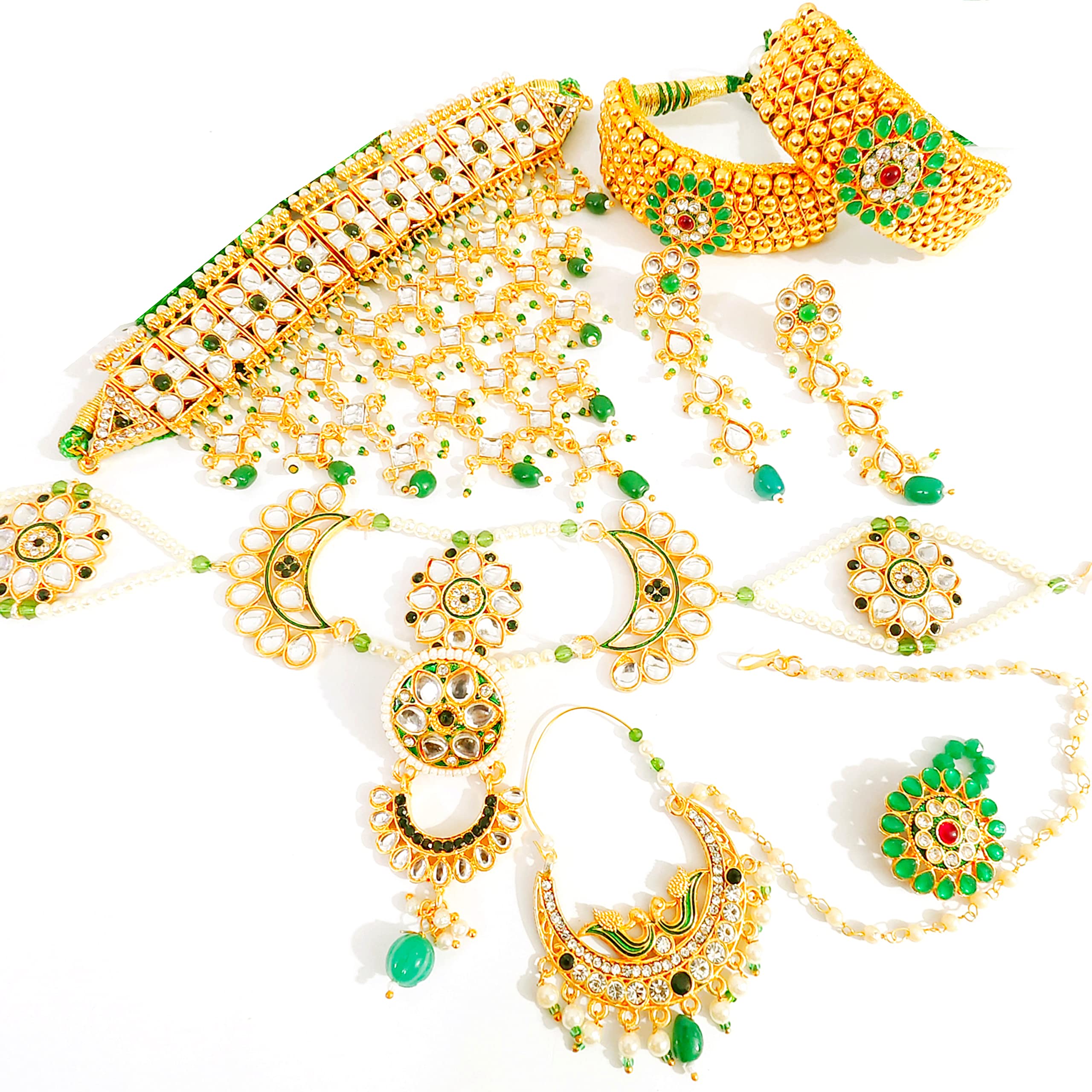 Rajasthani Combo Jewellery Set For Women & Girls (B0B9XR5V1J) Amazon Price History, Amazon Price Tracker