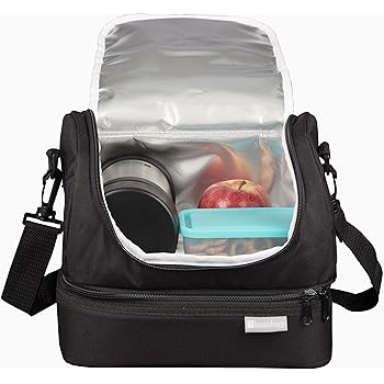 thermos radiance dual compartment lunch kit