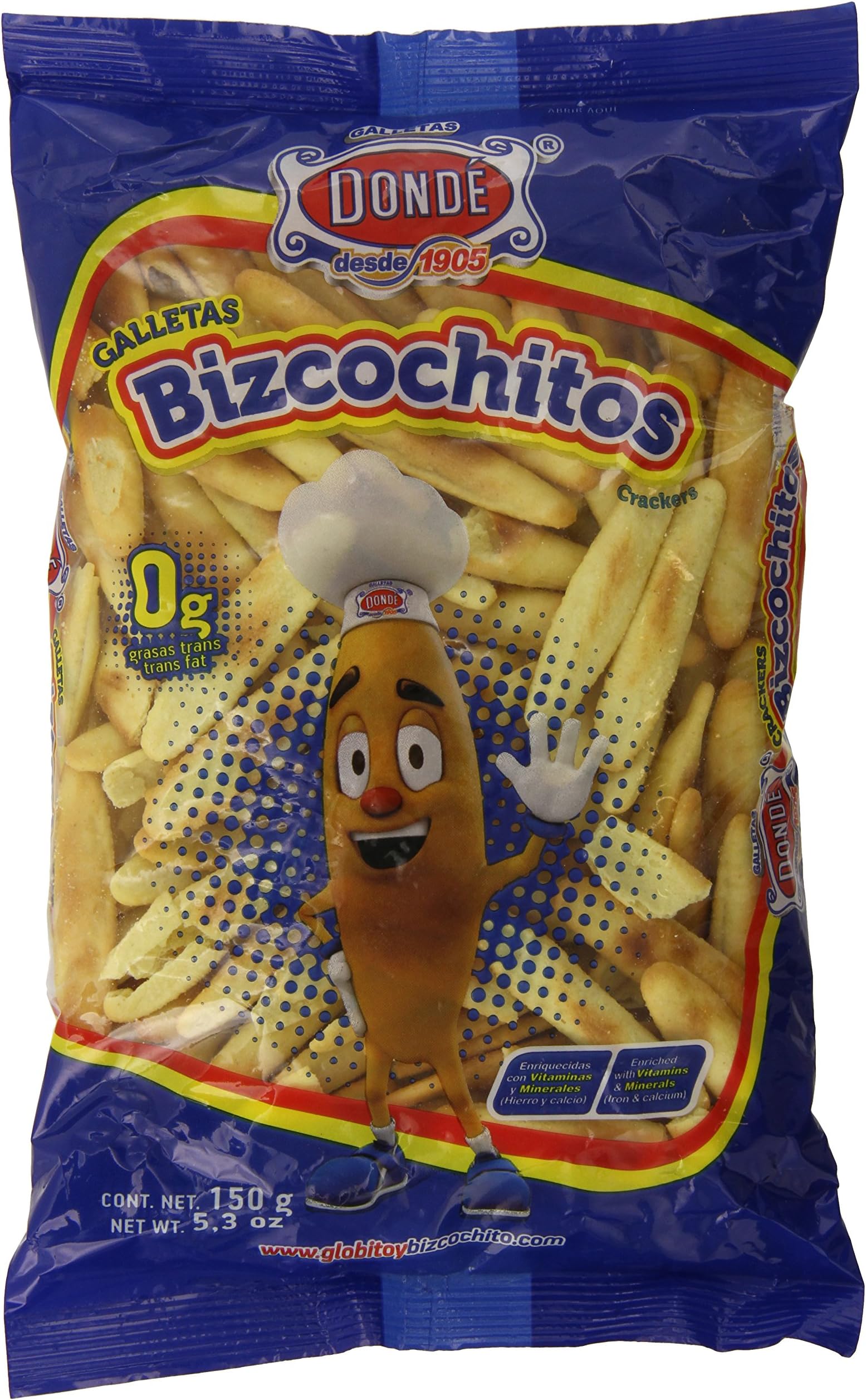 Donde Bizcochitos Cookies, 5.29 Ounce (Pack of 12)