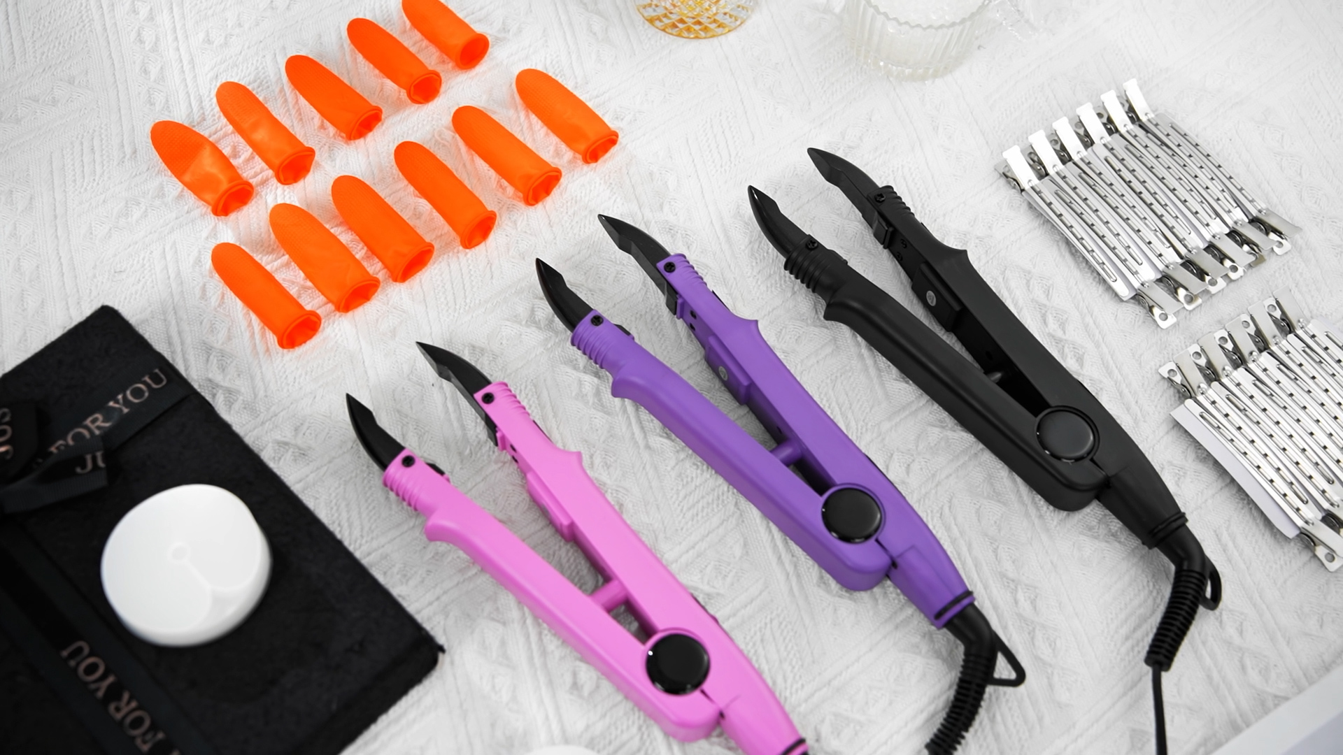 Amazon.com : Keratin Hair Extension Kit: Heat Iron, Keratin Glue