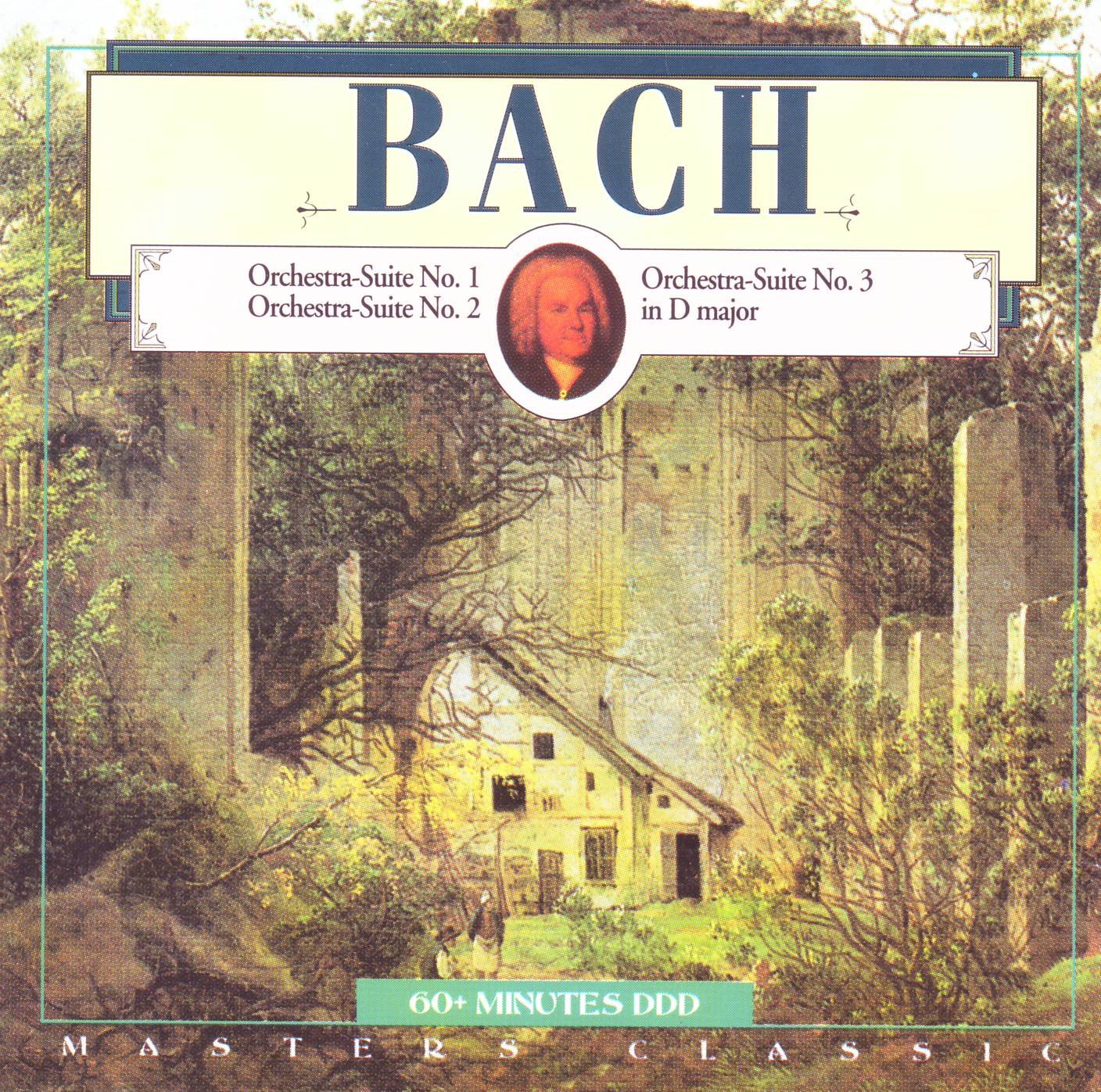 BACH: ORCHESTRAL SUITES N§ 1 - 3 [Audio CD]