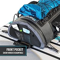 Paddleboard Deck Cooler Bag Surfboard Accessories Mesh Storage Bag With Four Hooks For Food And