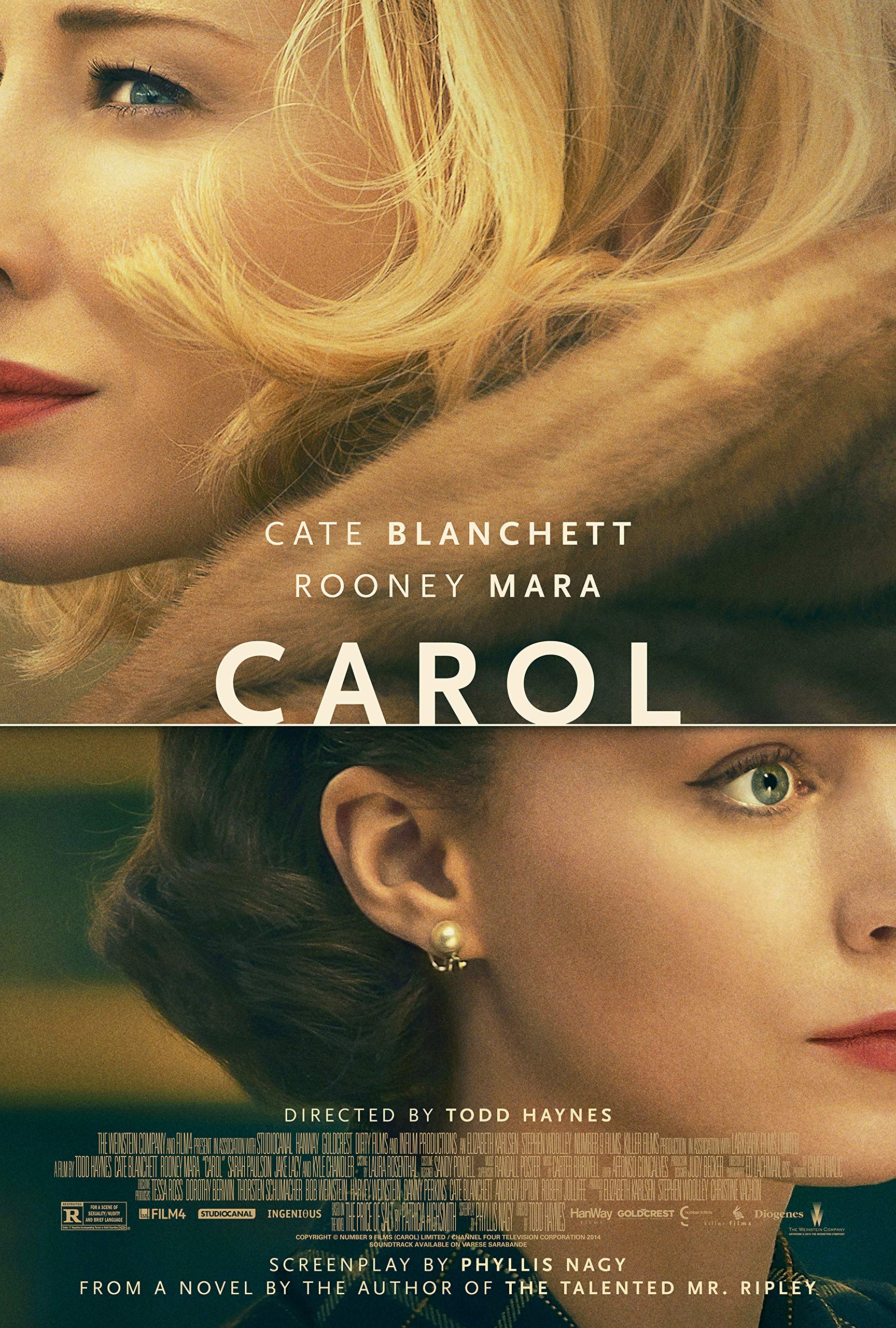 Amazon.com: newhorizon Carol Movie Poster 17'' x 25'' NOT A DVD