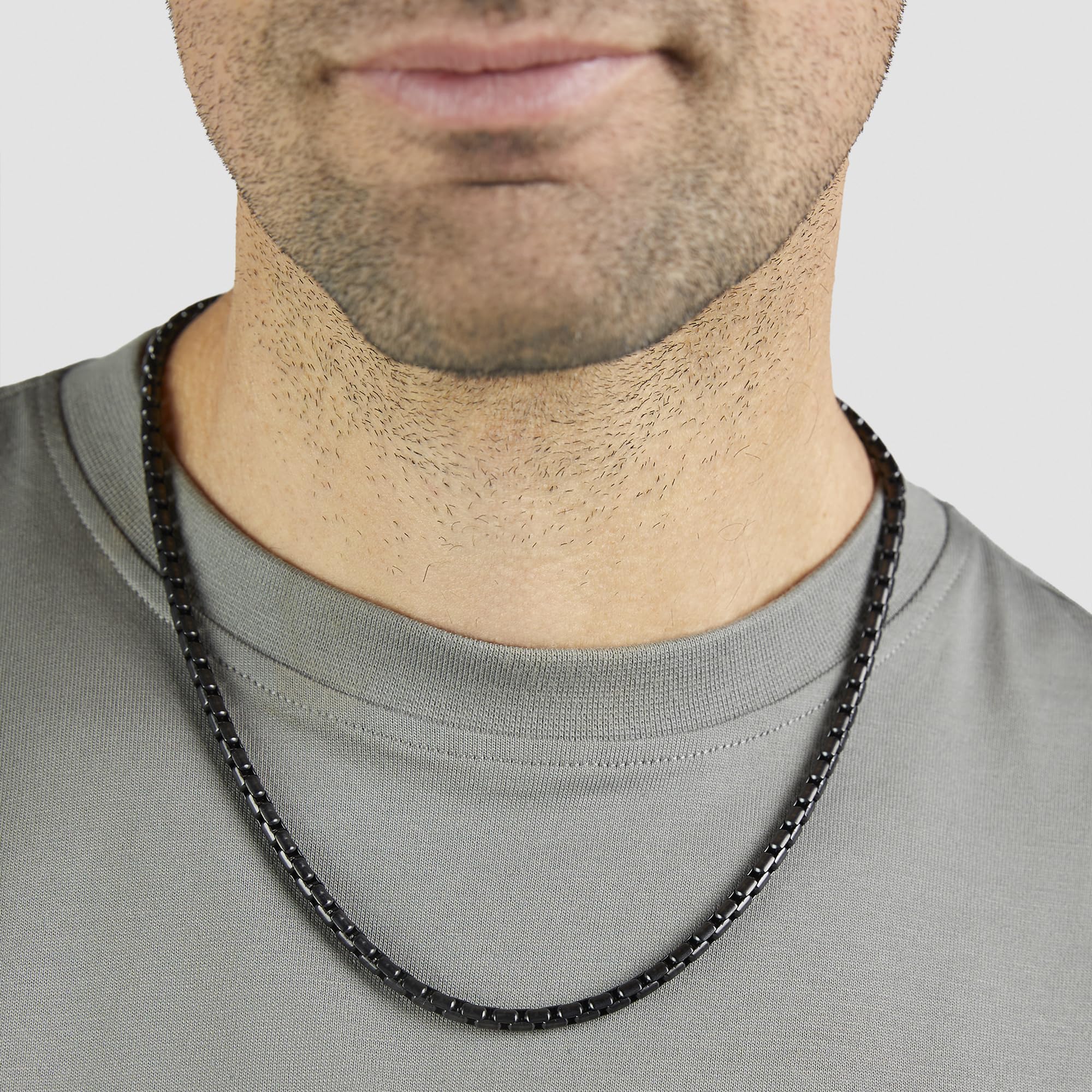 s.Oliver Herren Schmuck – Halskette & Armband aus Edelstahl – Venezianerkette – Klassisch, Zeitlos und Dezent – Perfekte Geschenkidee