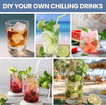 3PCS Large Silicone Ice Cube Trays with Lids BPA Free