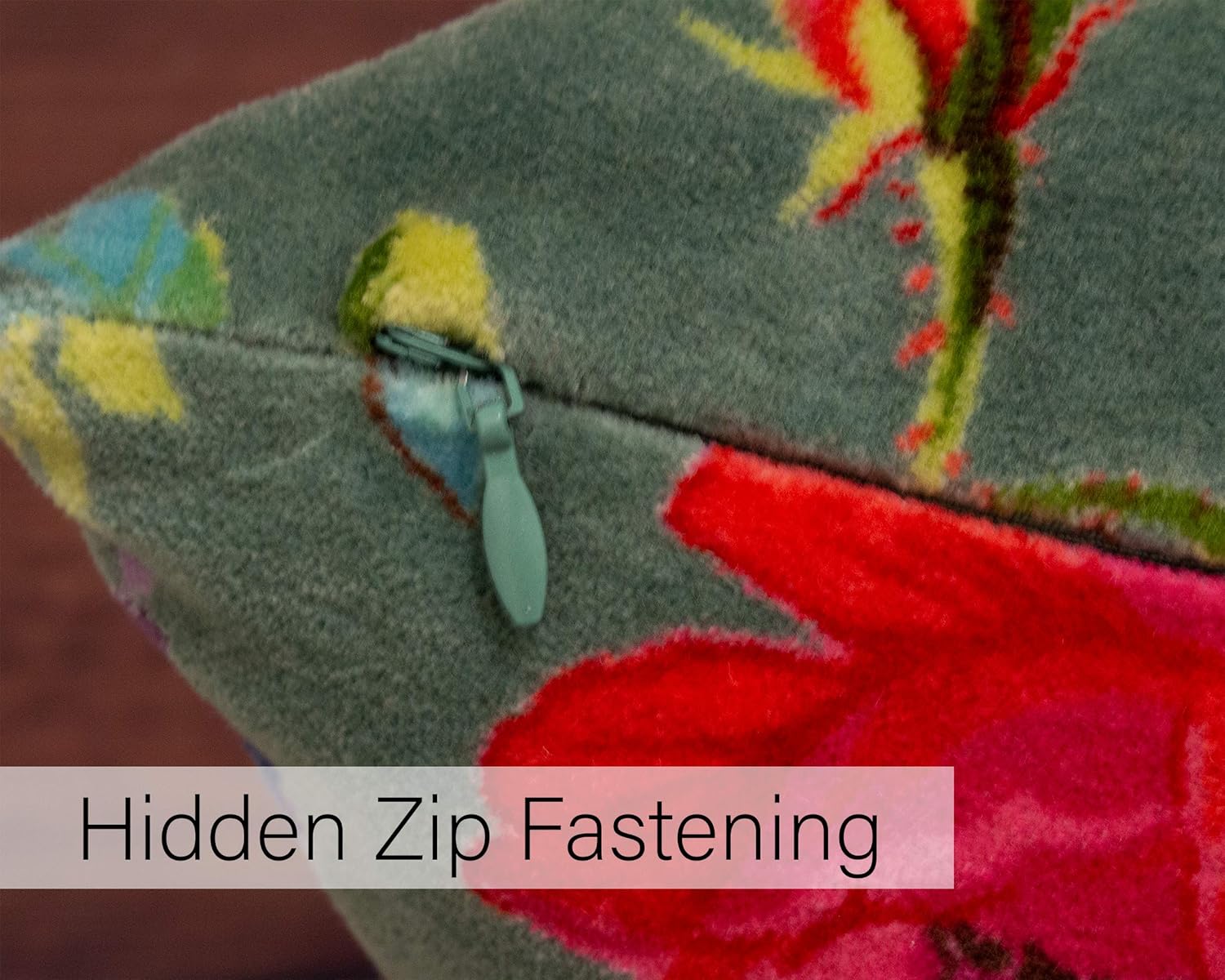 Riva Paoletti Paradise Square Cushion Cover (20 x 20in) (Mineral)