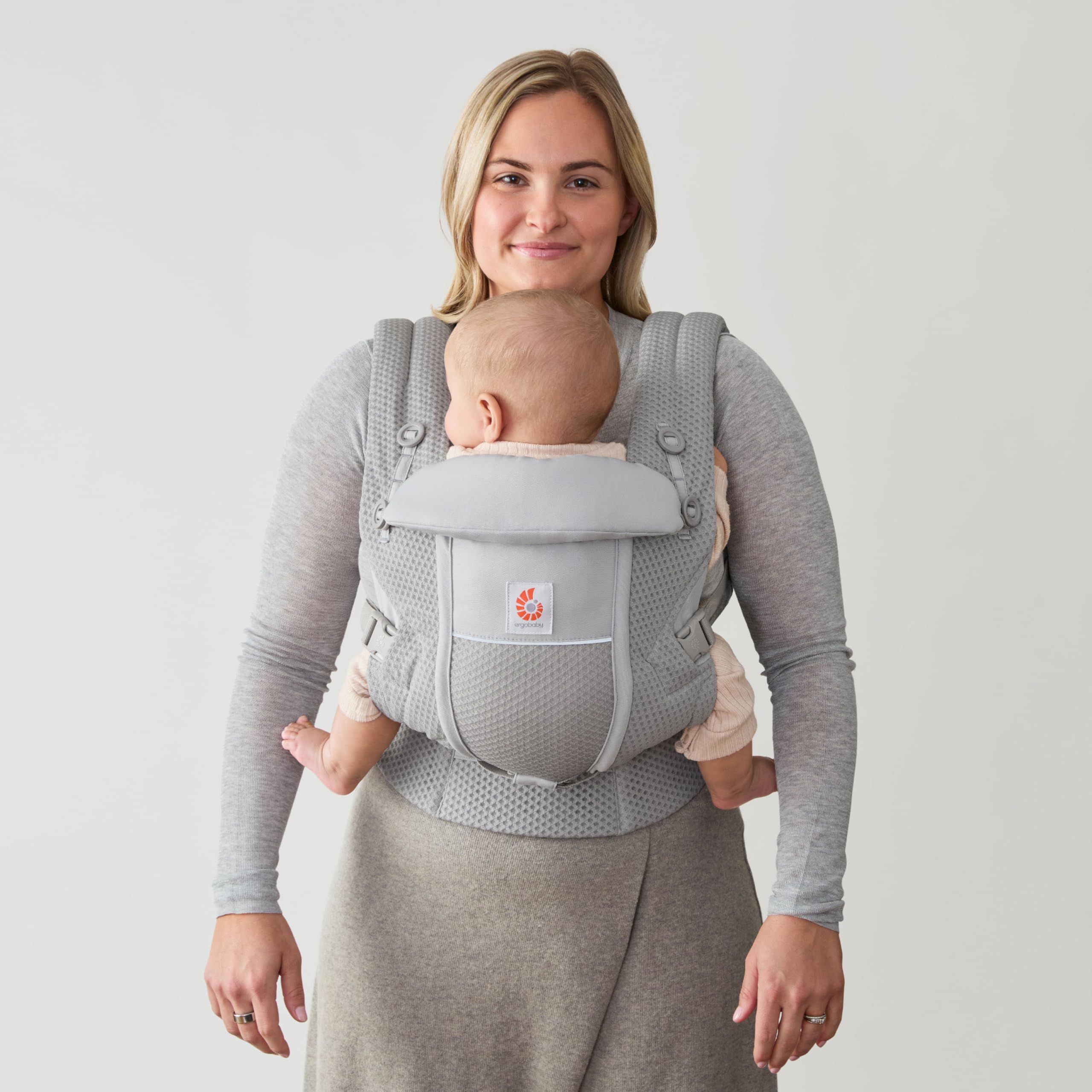 Ergobaby Baby Carrier Adapt Soft Flex Mesh Pearl Grey