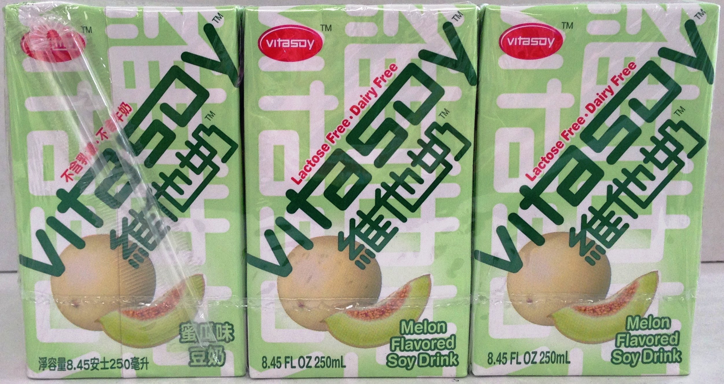 Soy Drink, Melon, 6-count, 8.45 Ounce