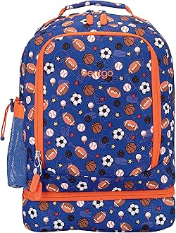 Bentgo Kids Prints 2-in-1 Backpack & Insulated Lunch Bag