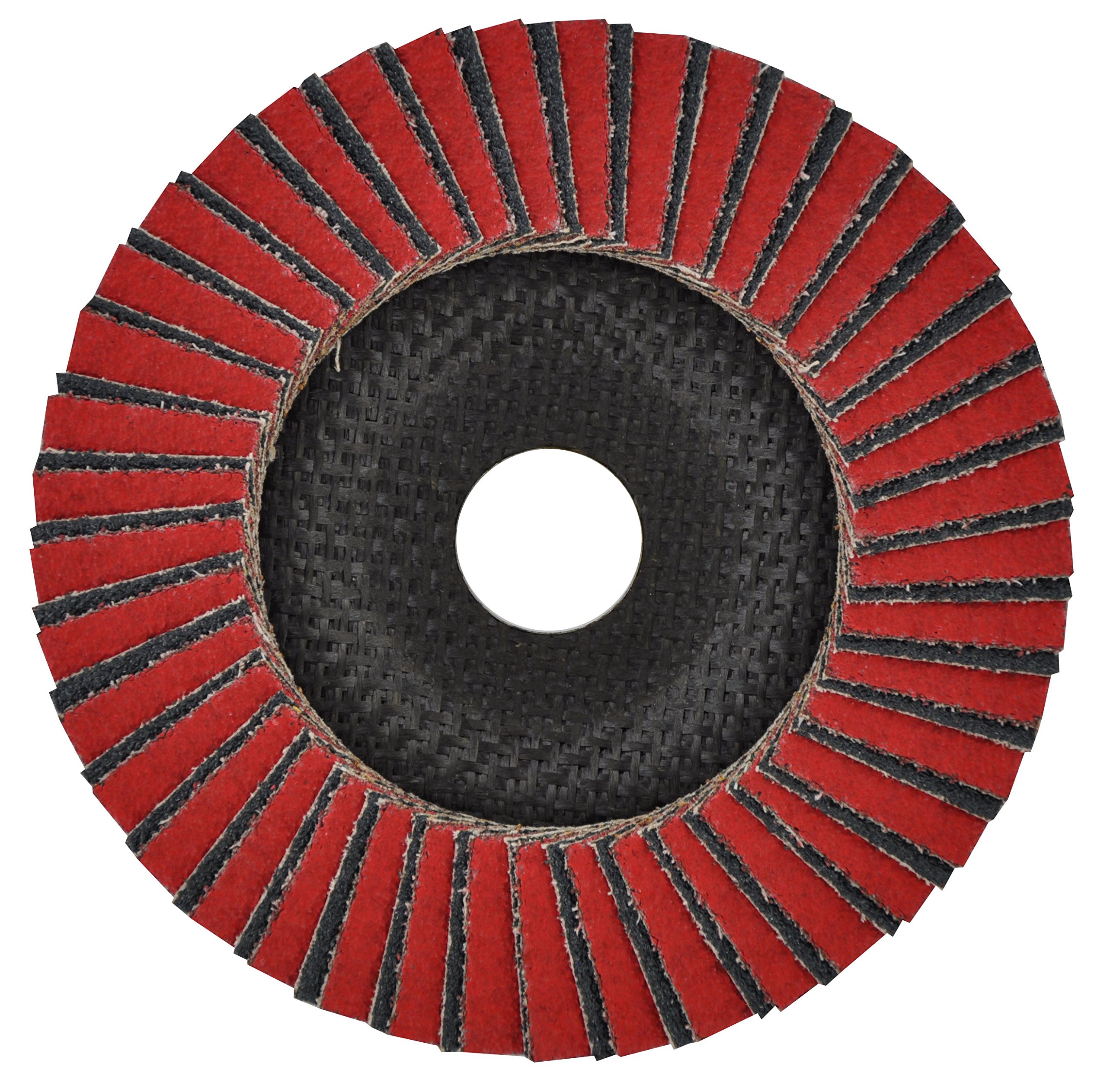 Disque à Lamelles Combinées Tivoly Marron Vert 125mm - Ponçage Et Finition Rapide Sur Métal Et Bois