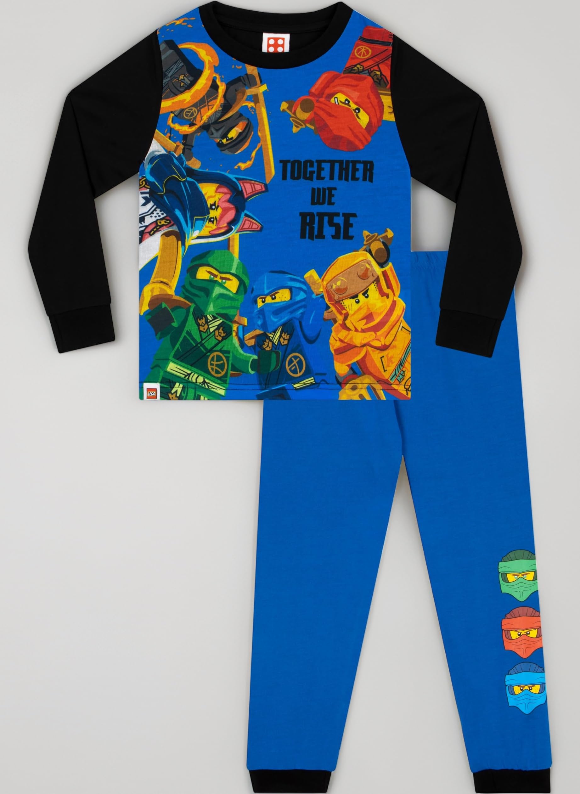 Ninjago Kai, Jay And Lloyd Boys Pyjamas | Ninja Kids PJs | Boys Short Pyjamas | Ages 5 To 13 Years