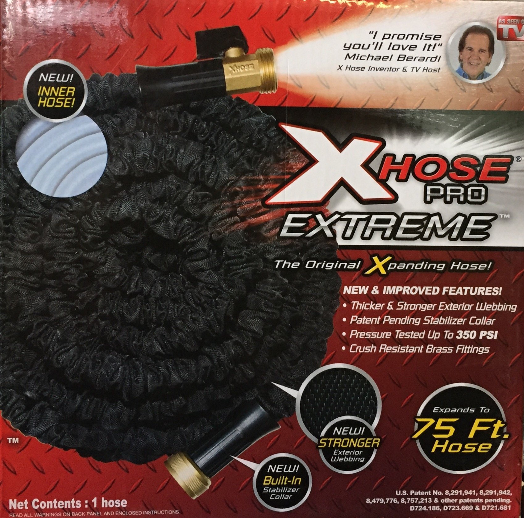 Hose Expanding Pro 75ft Black