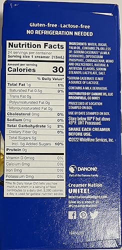 Miniatura 5 de International Delight Creamer - Paquete variado de 4 sabores de crema dulce, caramelo macchiato, vainilla francesa y avellana (4 cajas de 24 cremas