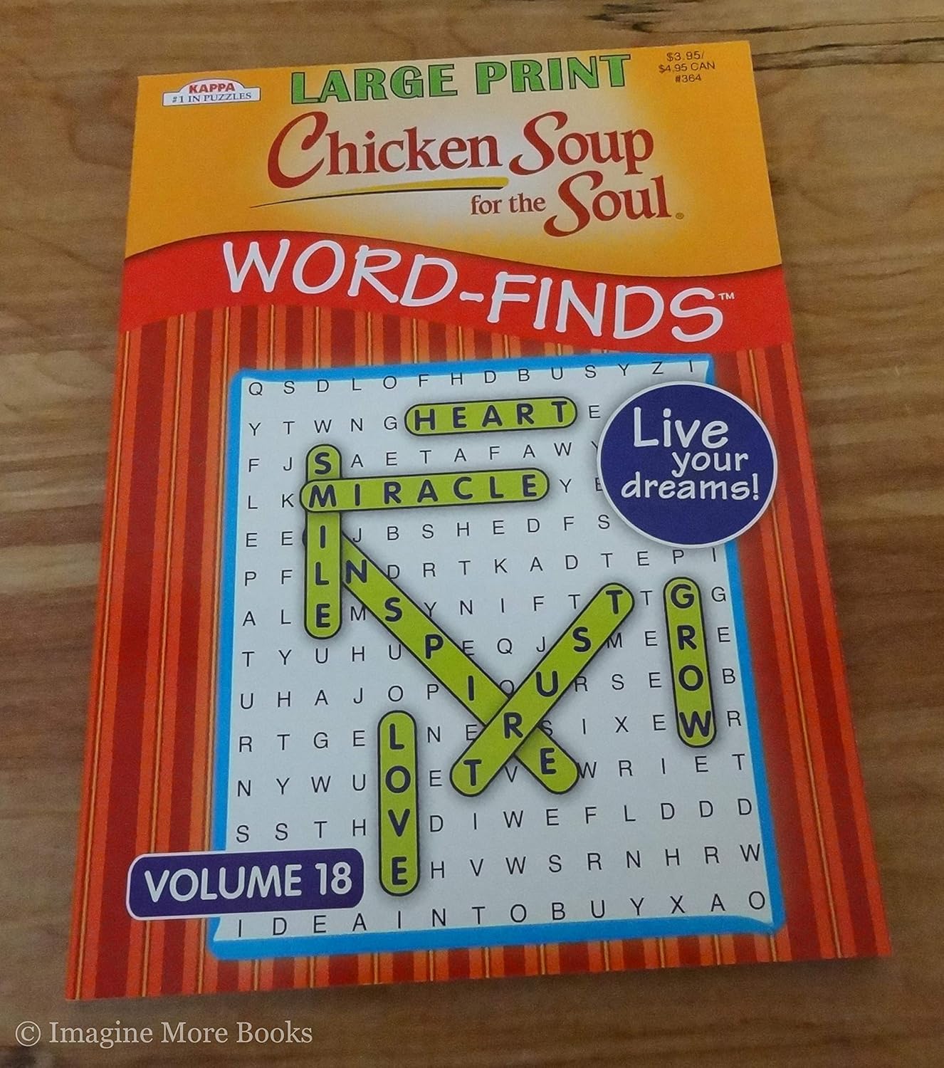 WordFinds Grab Bag Puzzle Book Volume 18 Kappa Books Publishers