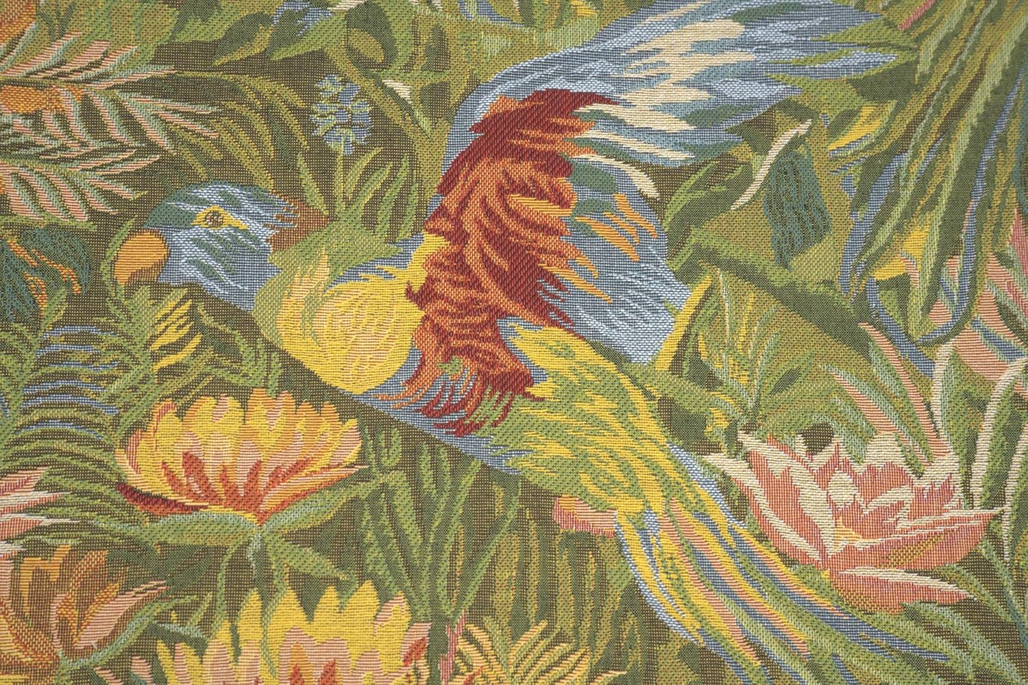 Feerie Tropicale European Cushion Cover - 18 in. x 18 in. Cotton by Charlotte Home Furnishings