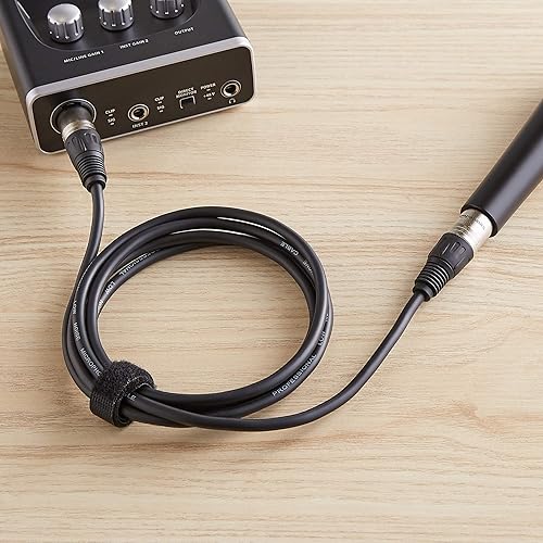Miniatura 13 de Yaxa Basics XLR - Cable de micrófono para altavoz o sistema PA, todos los conductores son de cobre, revestimiento de PVC de 15/64 pulgadas, 25