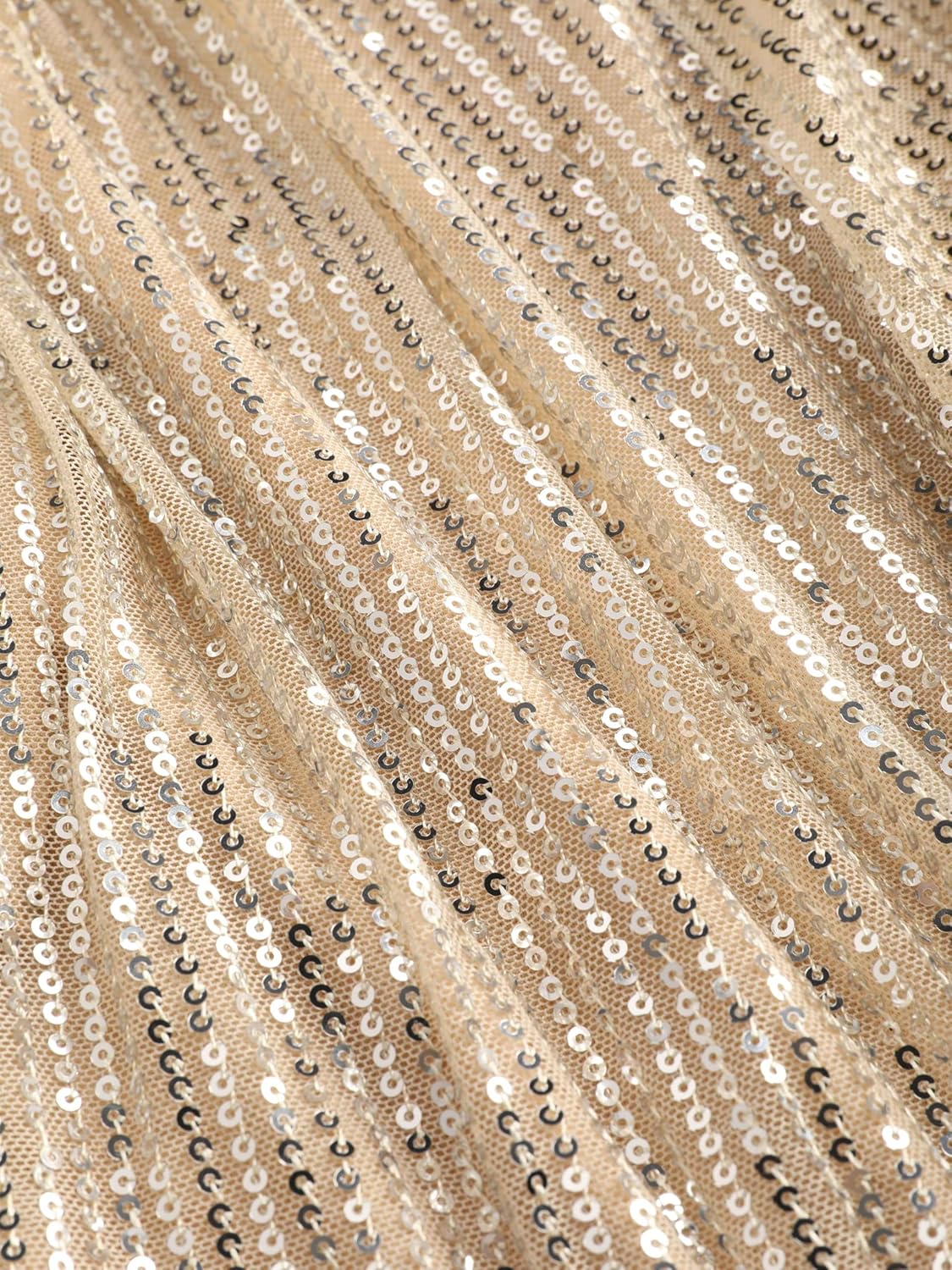 CIDER Sequins Mid Waist Straight Leg Trousers - Image 3