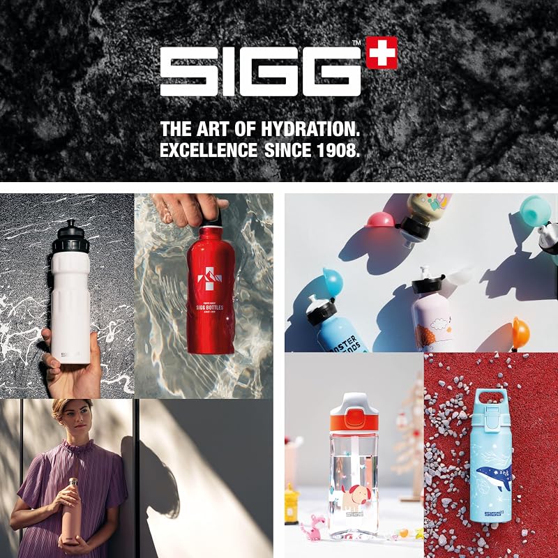 SIGG Gyerek Pohár Készlet 4 db 0,35L - Színes Rozsdamentes Acél Ivópoharak Fiúknak és Lányoknak, Otthoni és Utazási Használatra