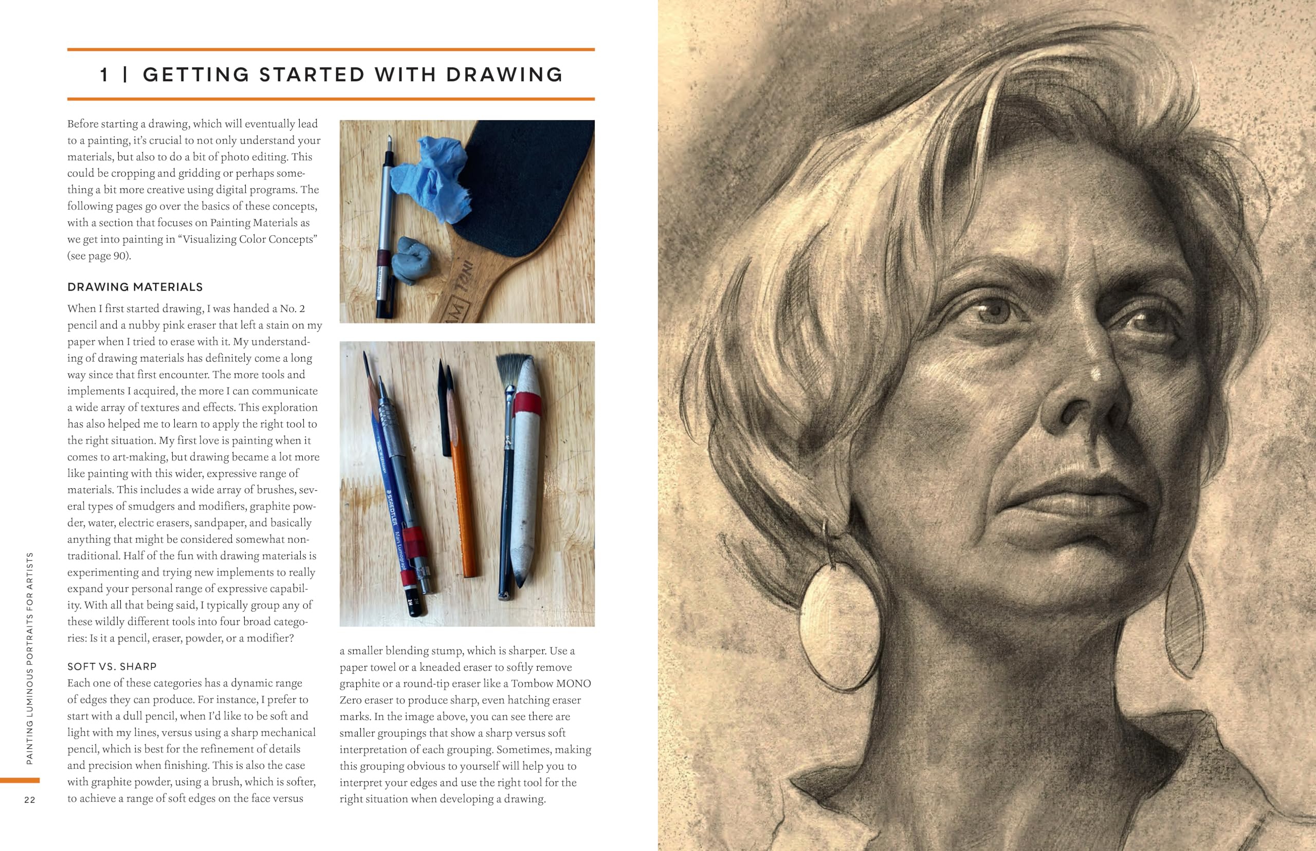 Painting Luminous Portraits for Artists: Essential Guide to Facial Features, Fleshtones, Light, and Form