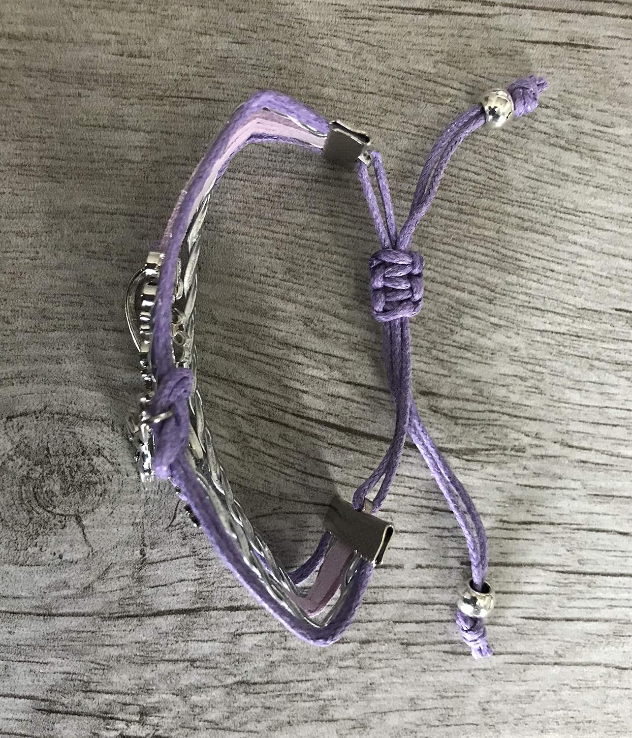 Gymnastics Love Infinity Charm Bracelet - Jewelry Gift for Gymnast - Image 4