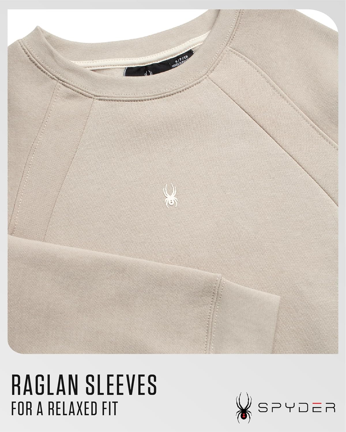 Spyder Womens Sweaters - Cozy Super Soft Fleece Pullover Sweater for Women - Lightweight Long Sleeve Tops with Raglan Sleeves - Image 4