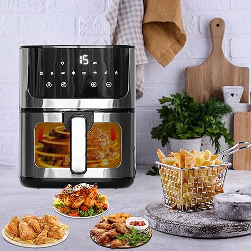 Miniatura 8 de Freidora de aire 5qt horno de convección freidora sin aceite